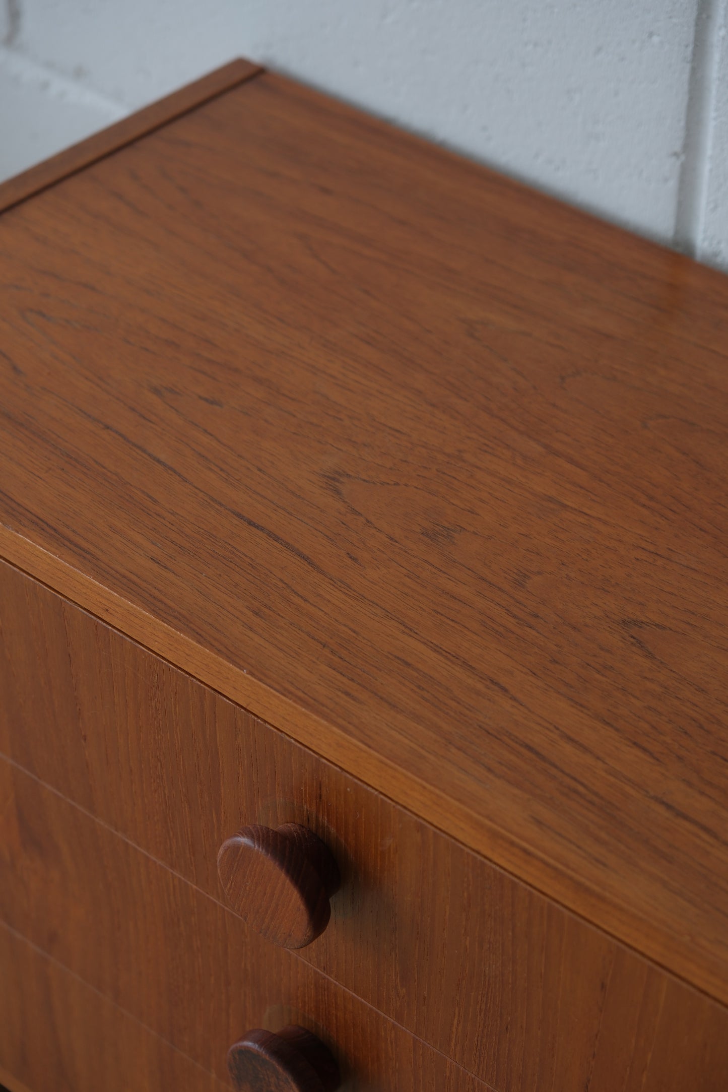 Small Danish teak drawer