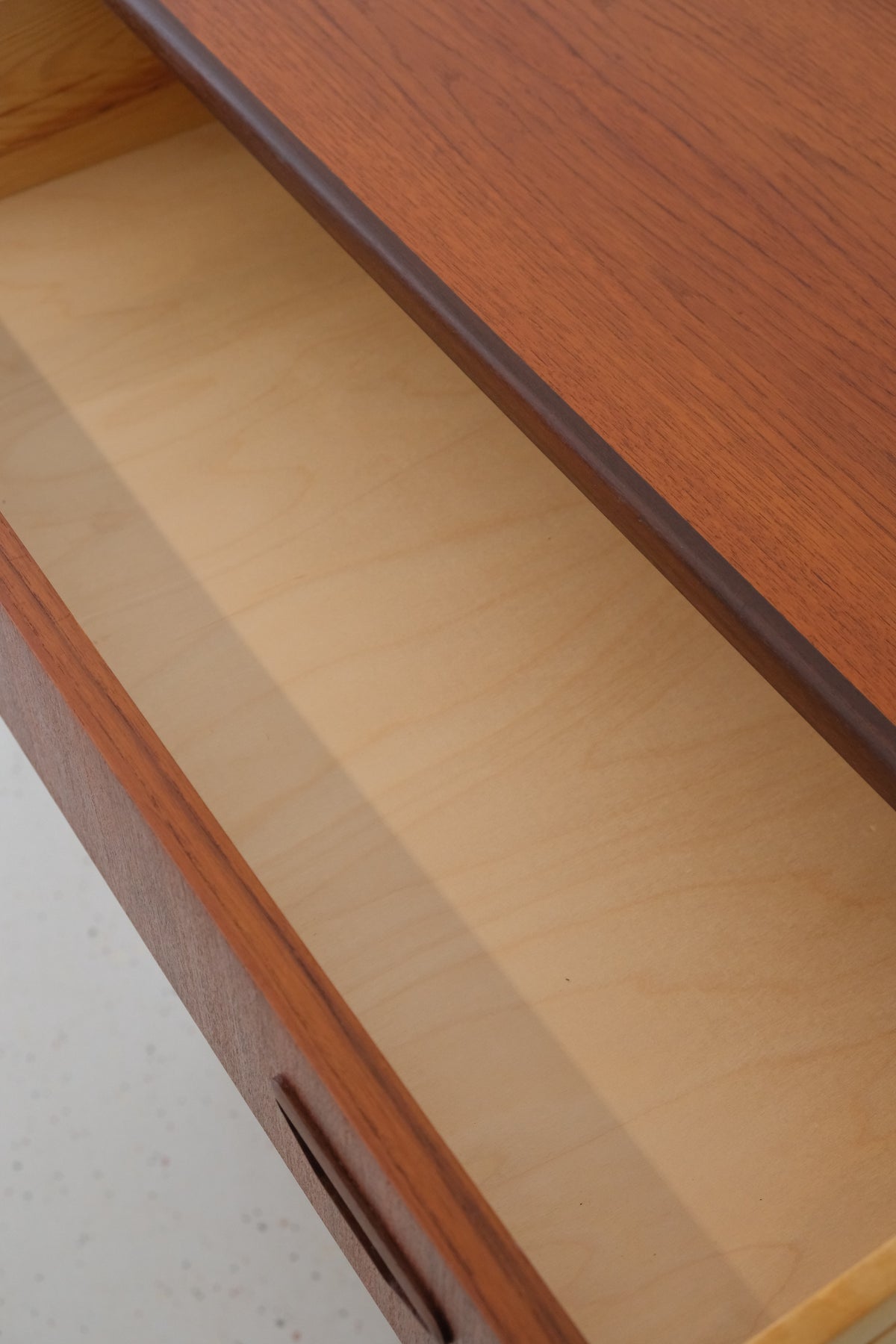 Danish teak tallboy