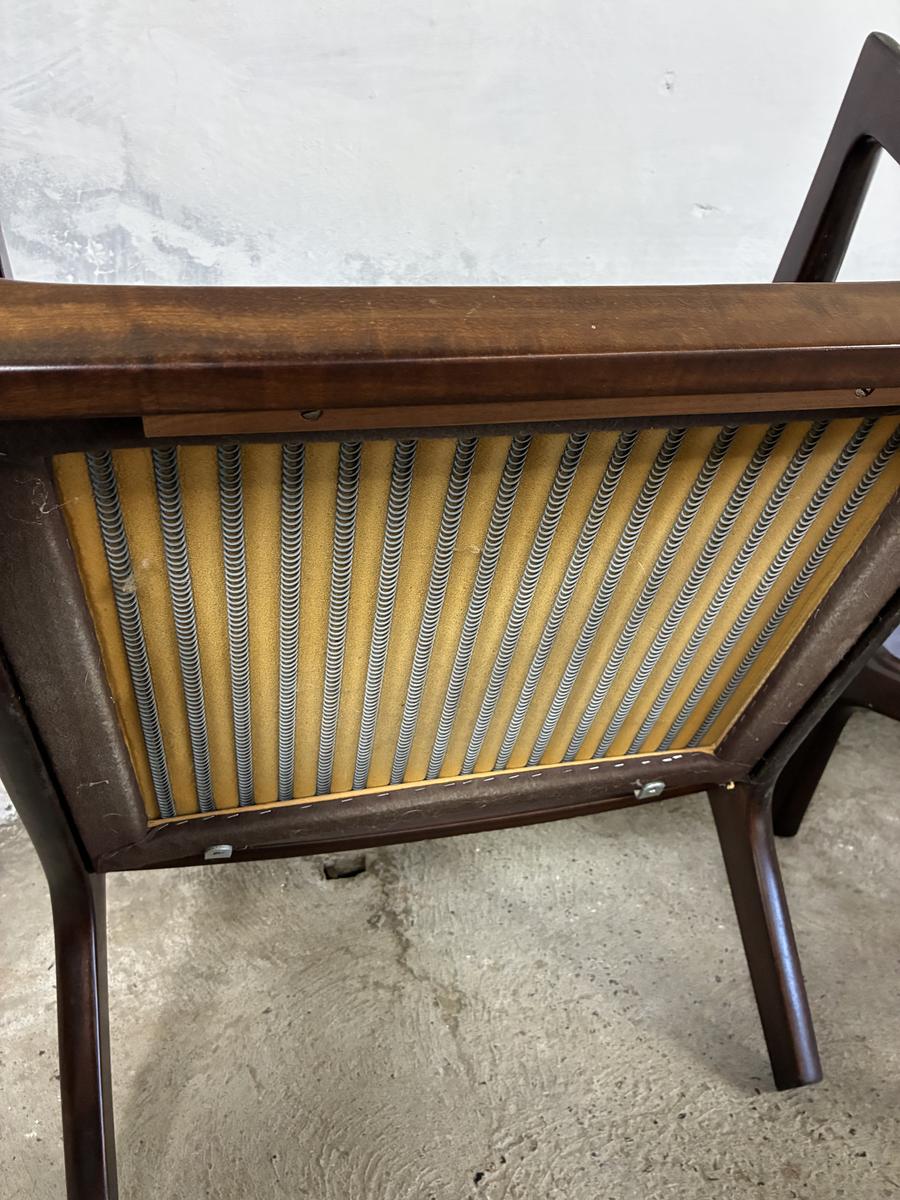 Pair of Ole Wanscher lounge chairs model Senator
