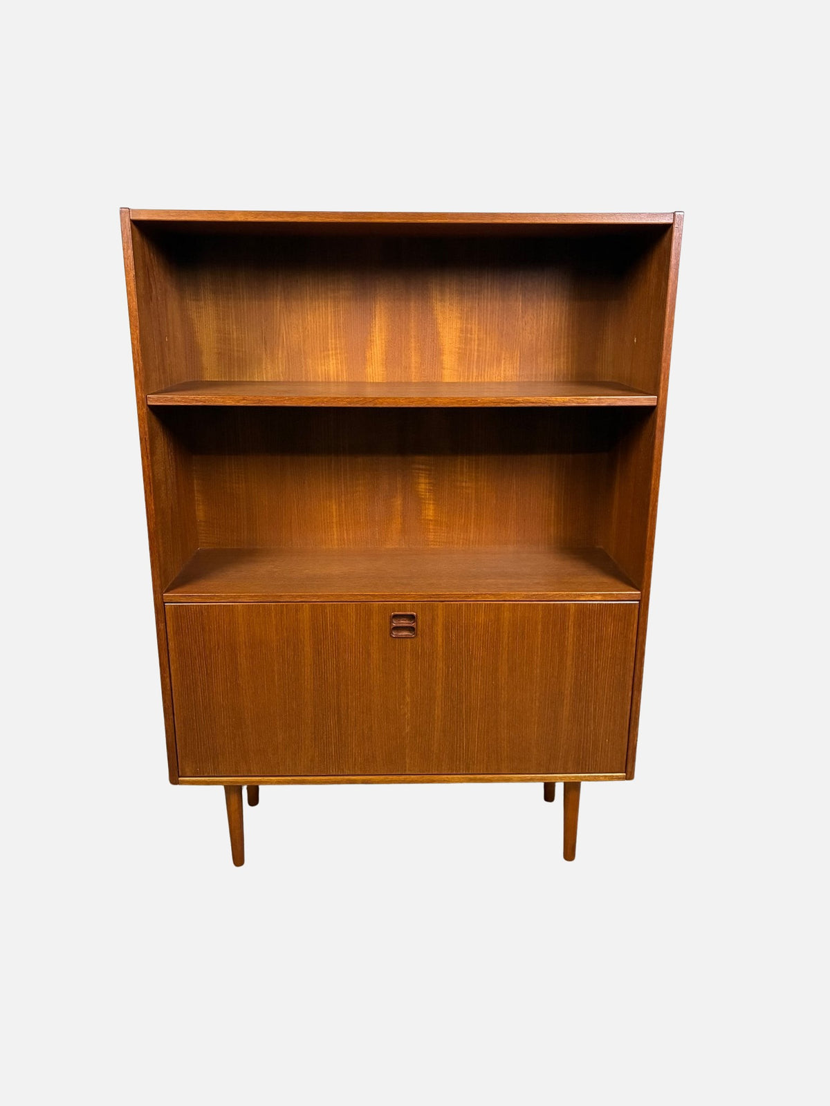 Teak bookcase 90x125x30