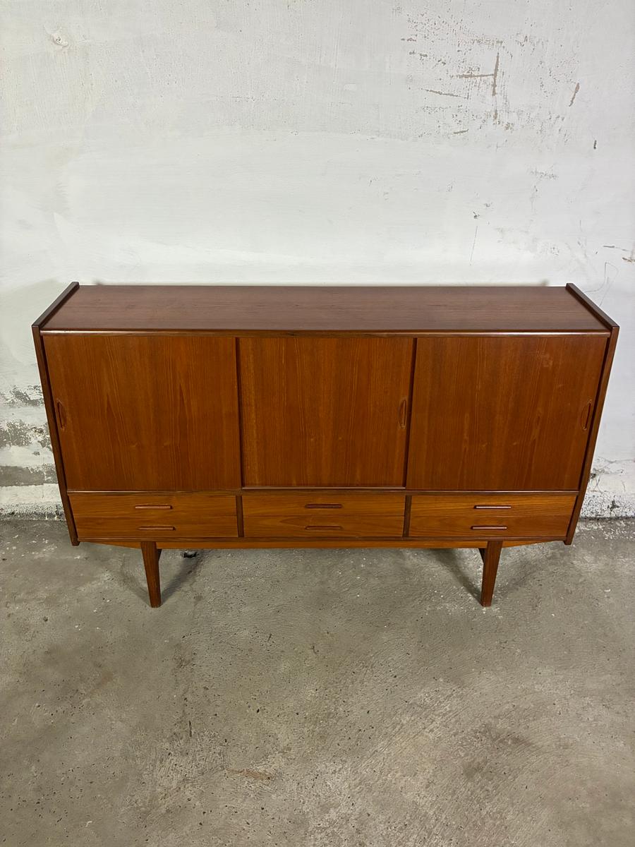 Teak highboard 180x116x47