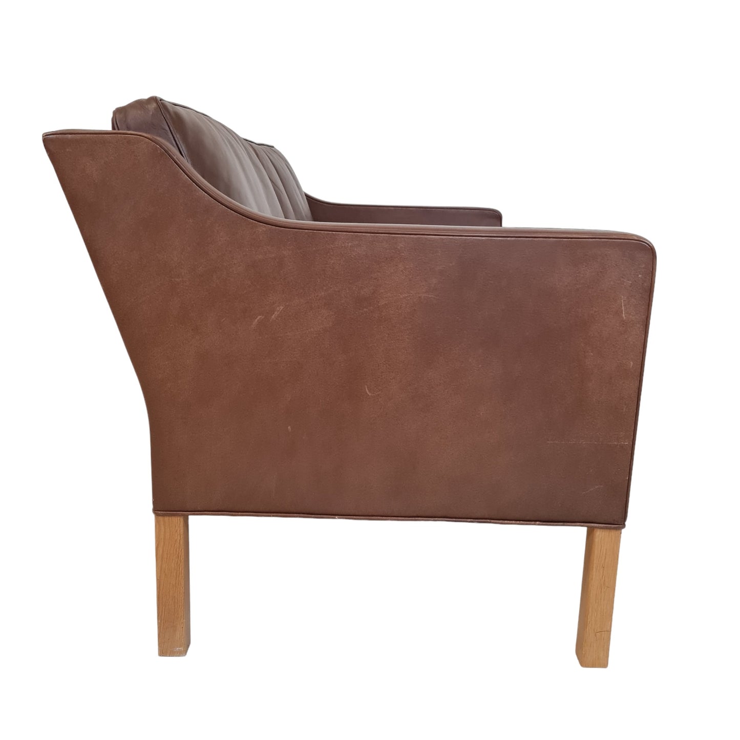 2-person sofa model 2208 | Børge Mogensen | Fredericia Chair Factory | Cognac colored leather