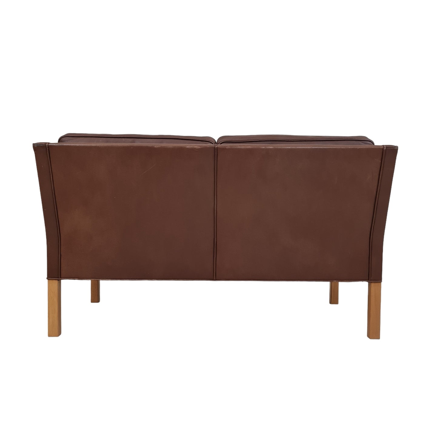 2-person sofa model 2208 | Børge Mogensen | Fredericia Chair Factory | Cognac colored leather