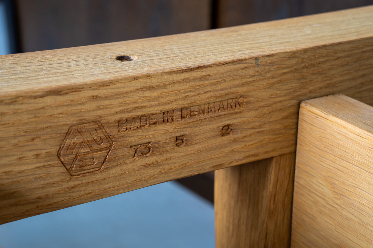 FDB Oak Shaker Dining Table C18 Børge Mogensen (unrestored)