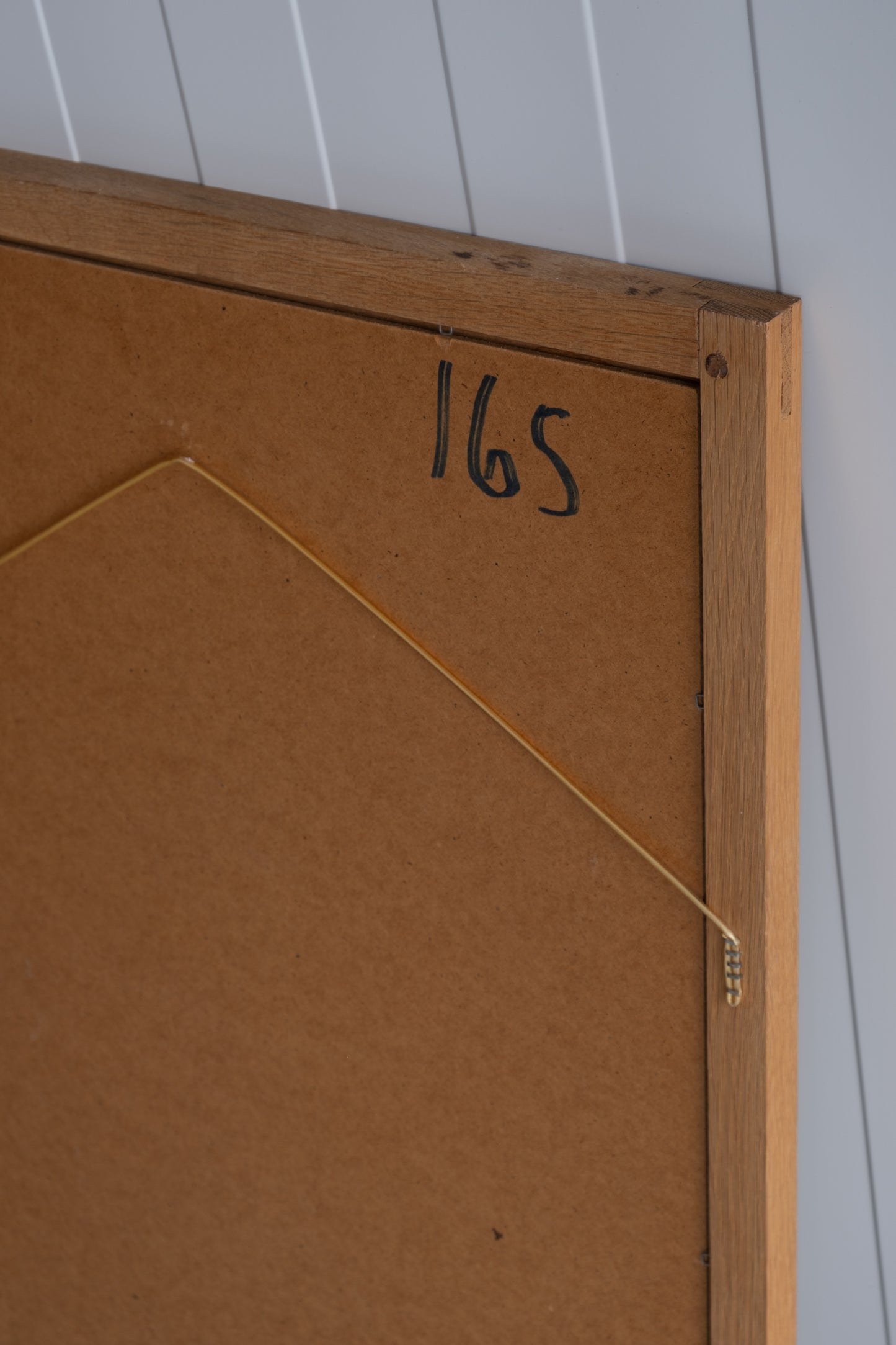 Model 165 oak mirror, Kai Kristiansen, Aksel Kjersgaard