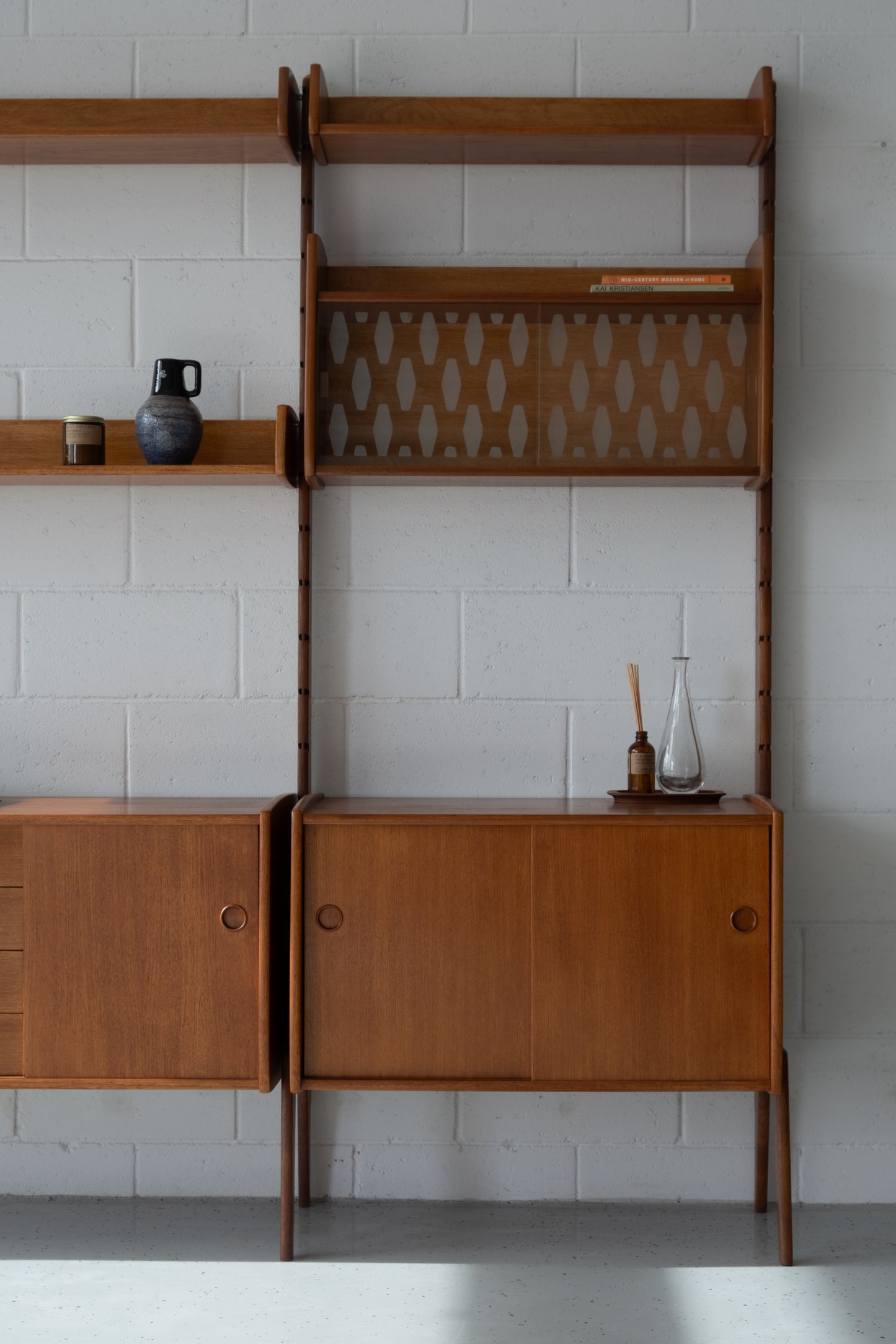 Ergo wall unit by John Texmon, 1960s Norway