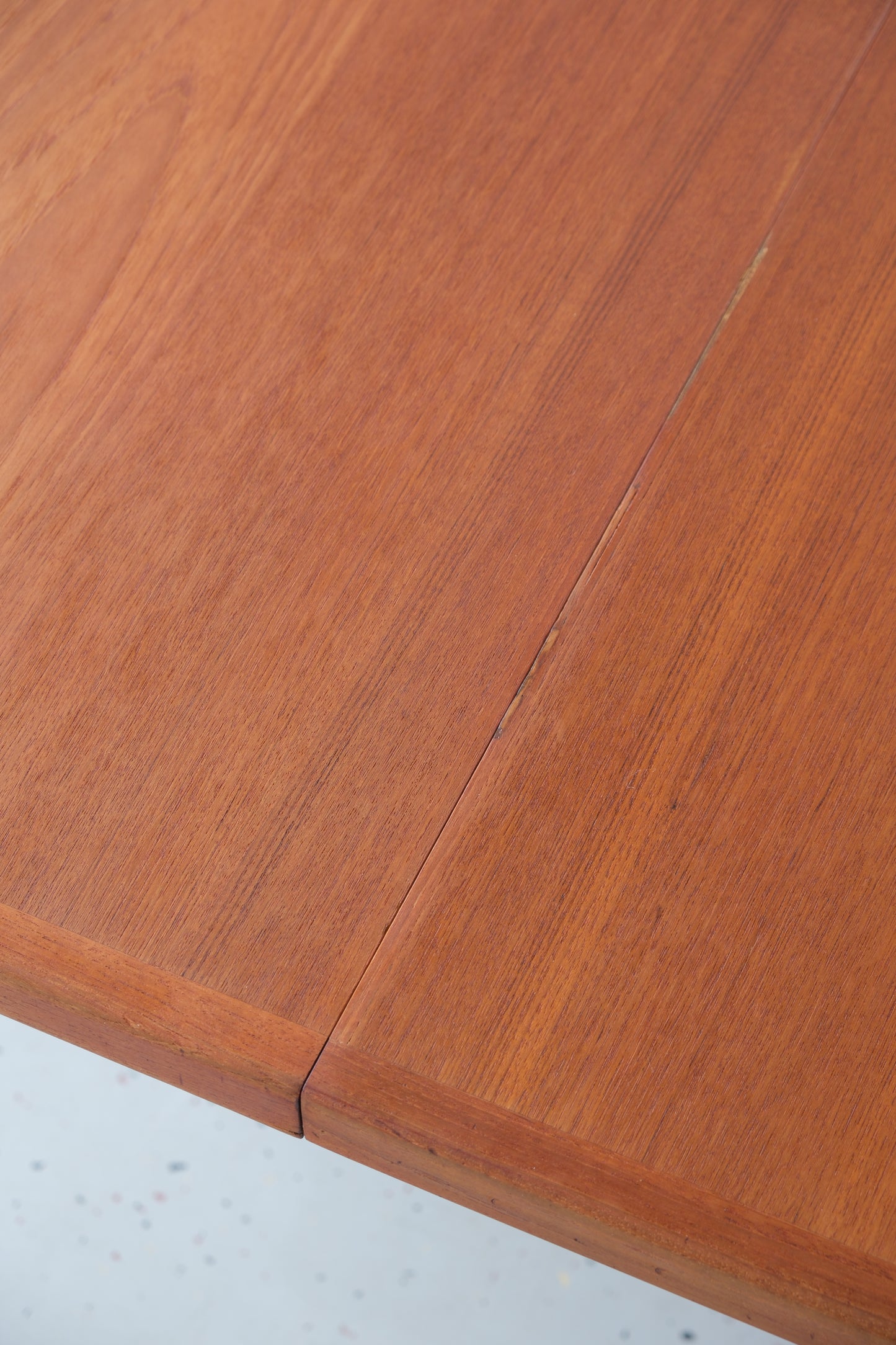 Danish teak round dining table