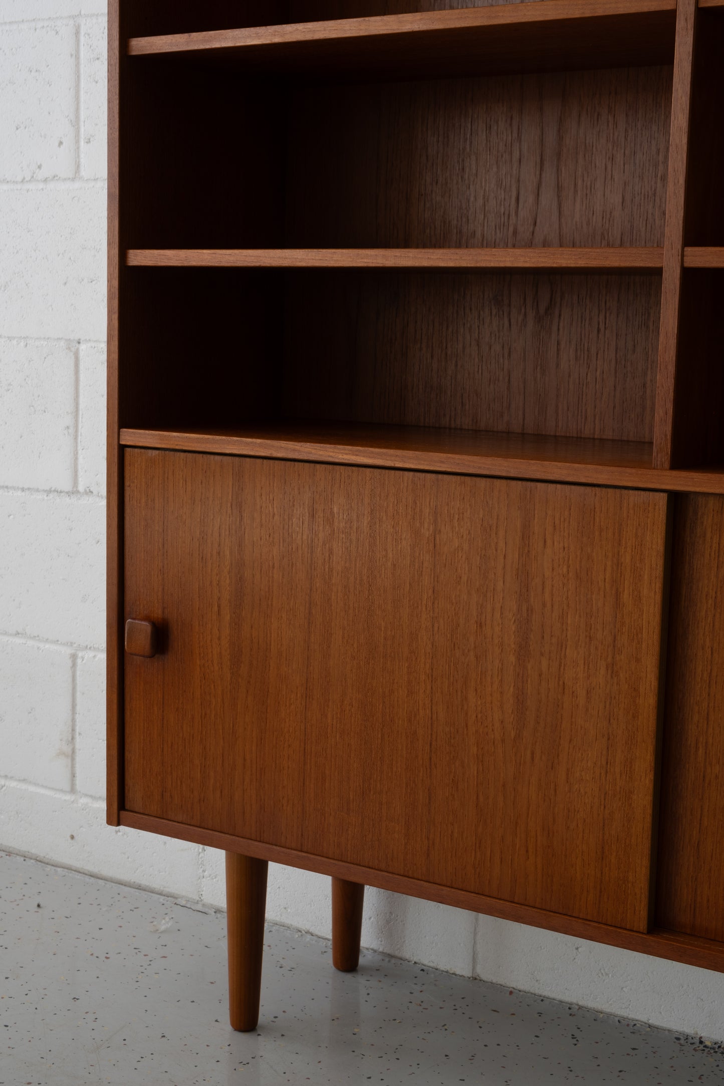 Danish teak bookcase