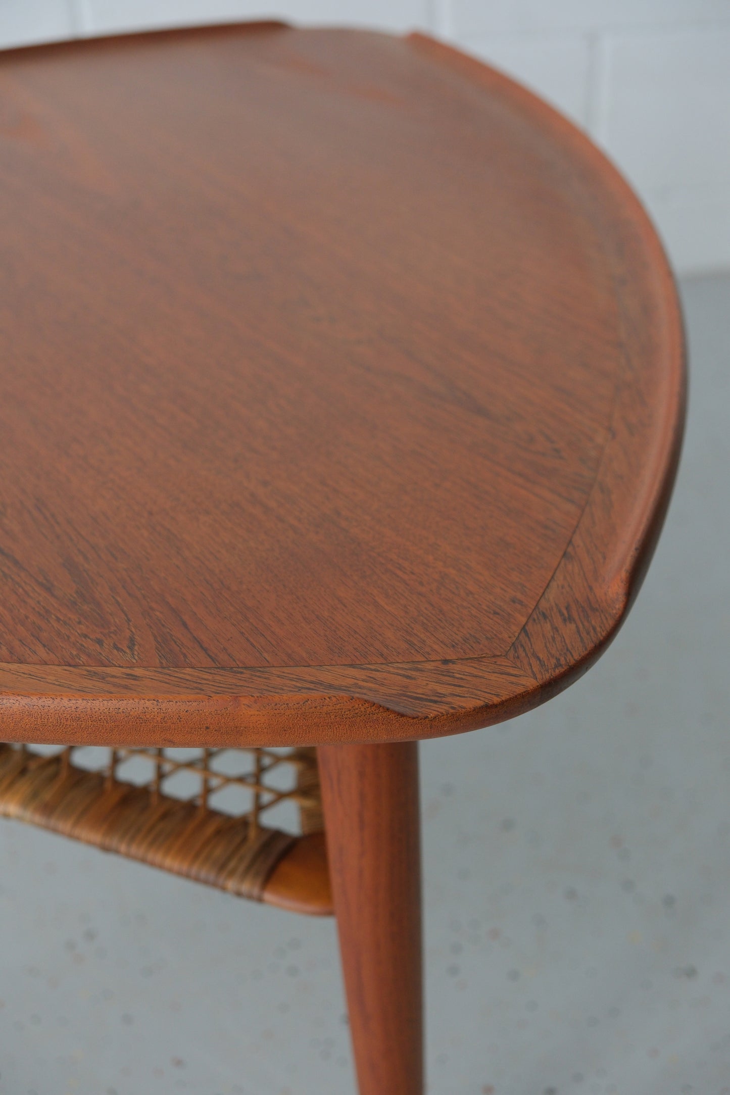 Poul Jensen triangle teak coffee table
