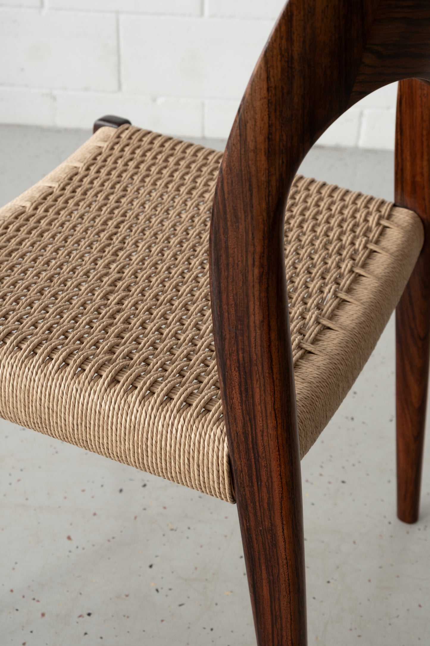 JL Møller Dining Chairs Model 71, rosewood