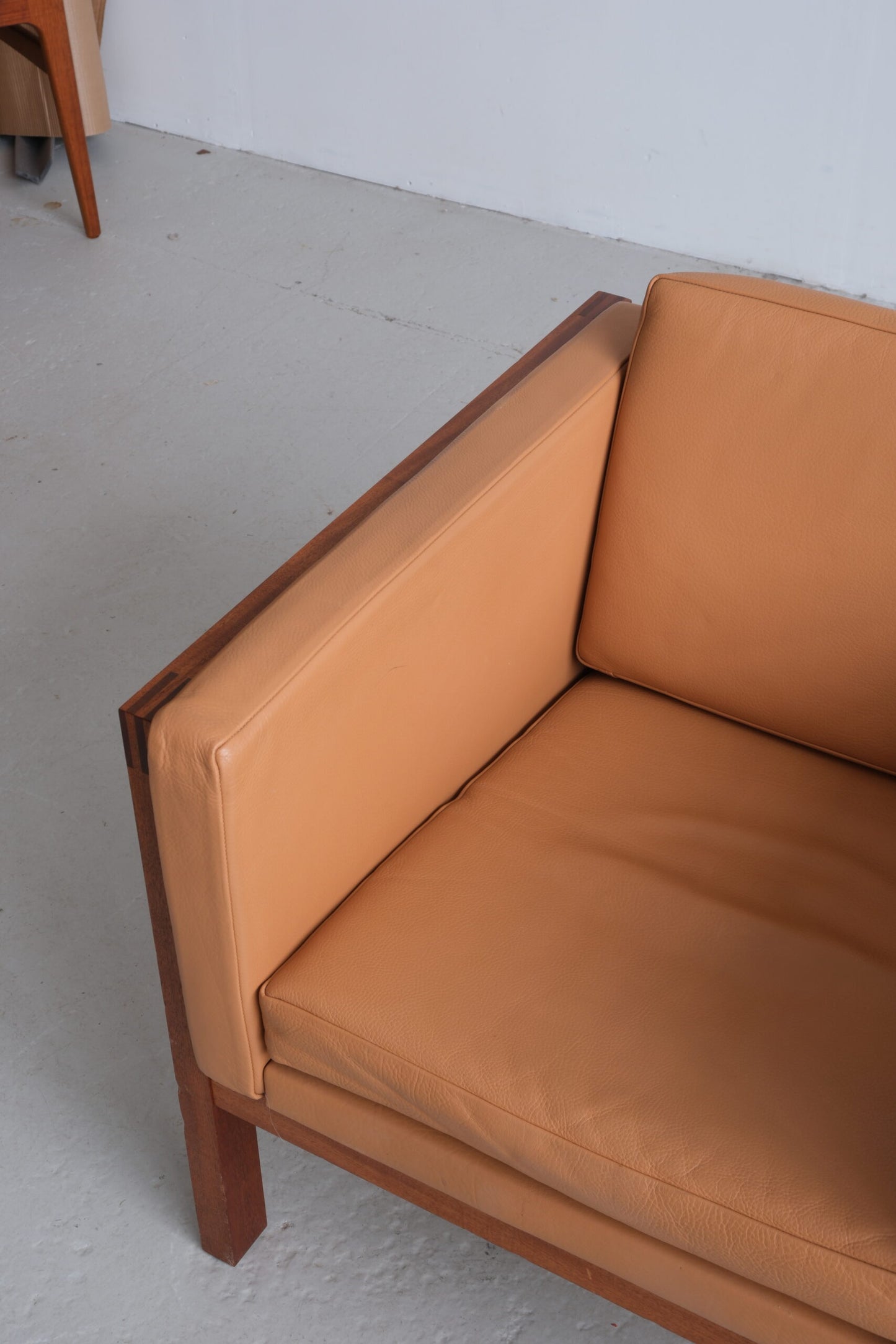 Mahogany armchairs by Christian Hvidt, manufactured at Søborg Møbler (good condition)