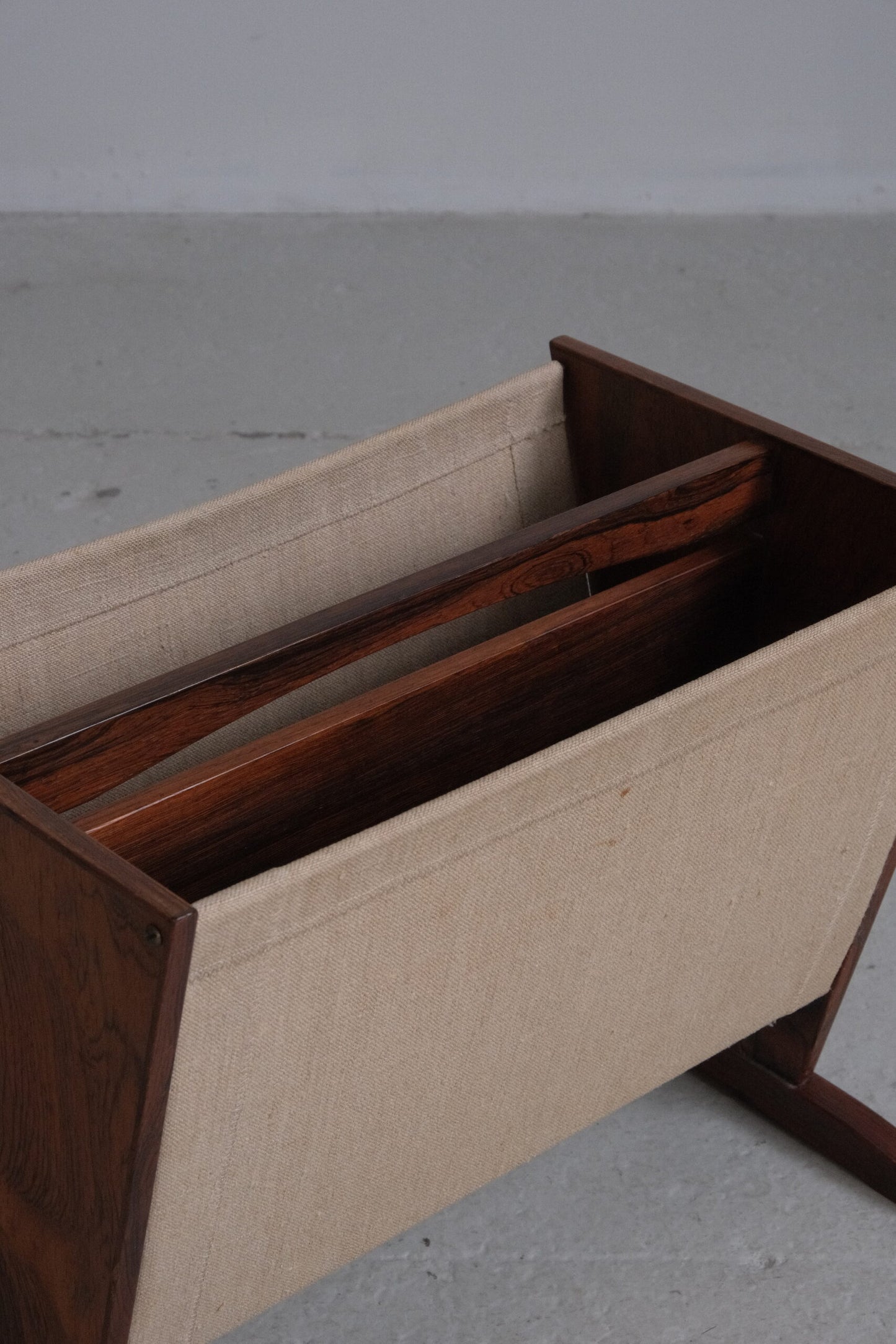 Rosewood Magazine holder