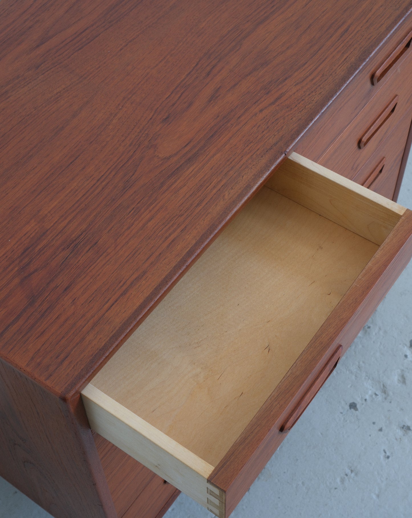 Teak drawer, Svend E Jensen