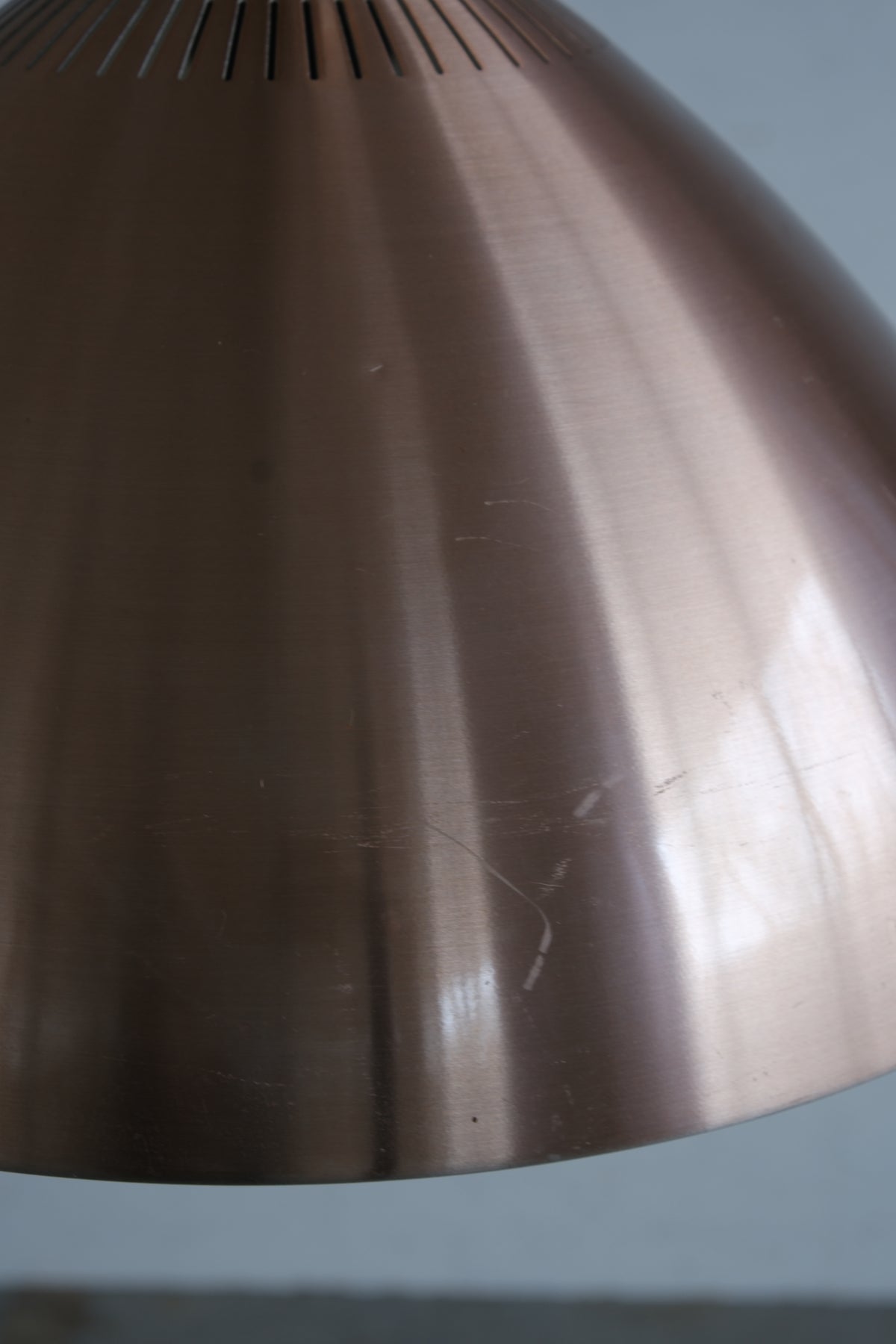Danish copper lamp