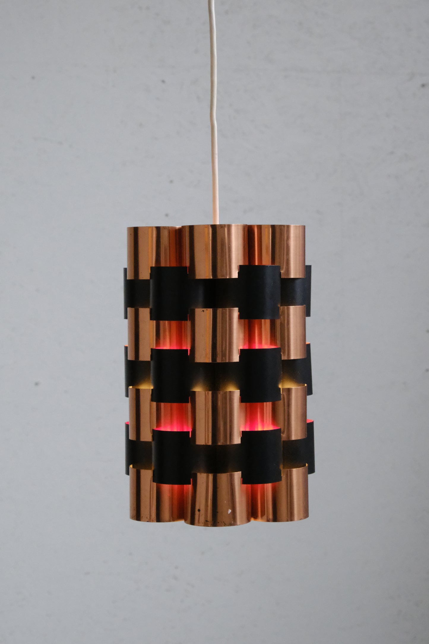 Werner Schou: Copper pendant, 1960s
