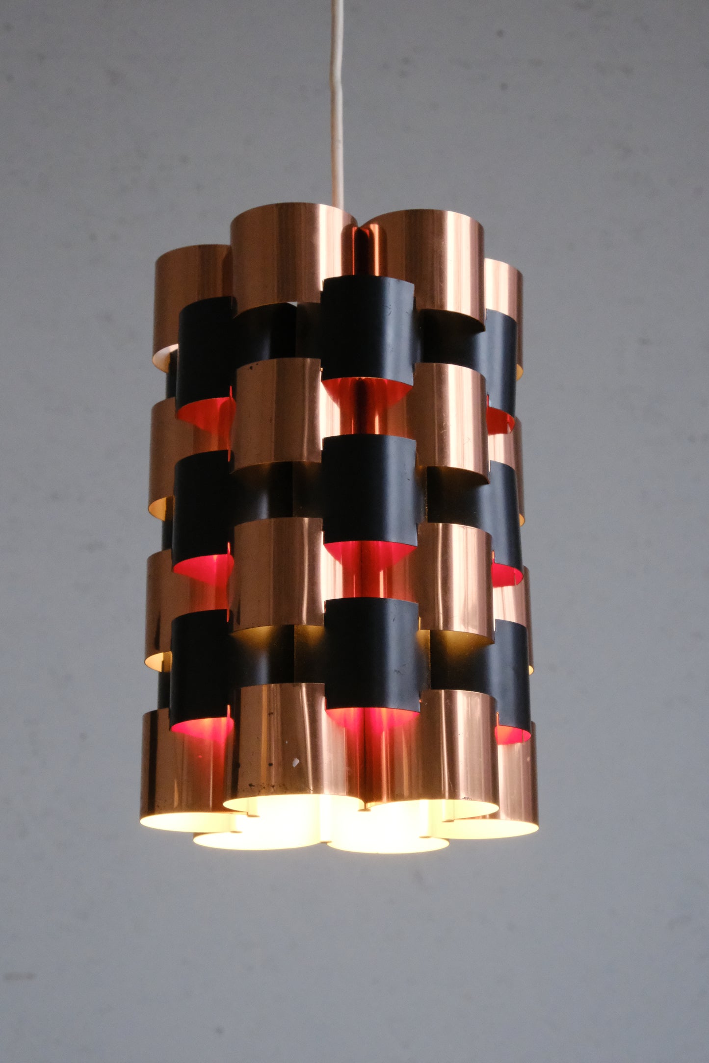 Werner Schou: Copper pendant, 1960s