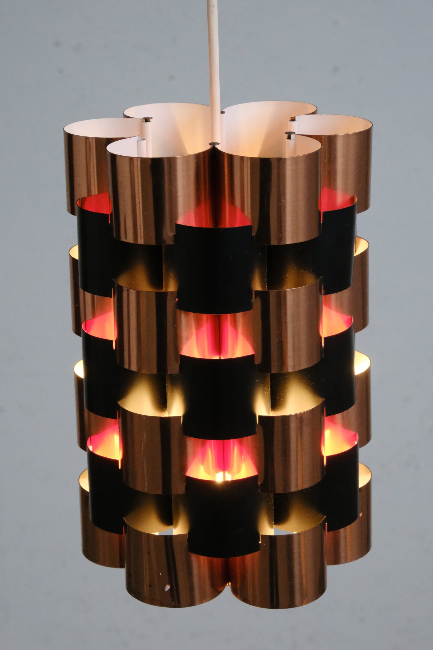 Werner Schou: Copper pendant, 1960s