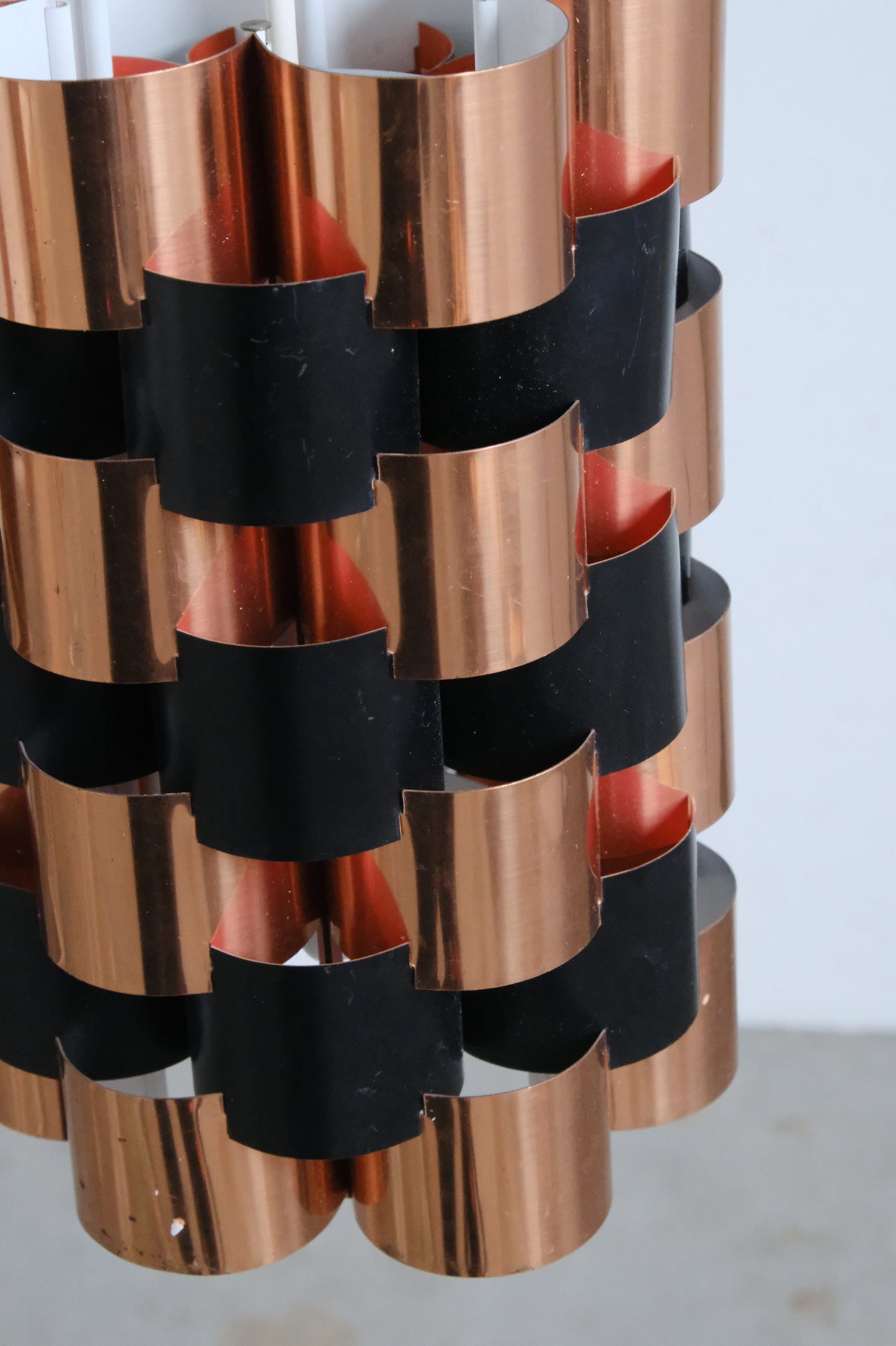 Werner Schou: Copper pendant, 1960s