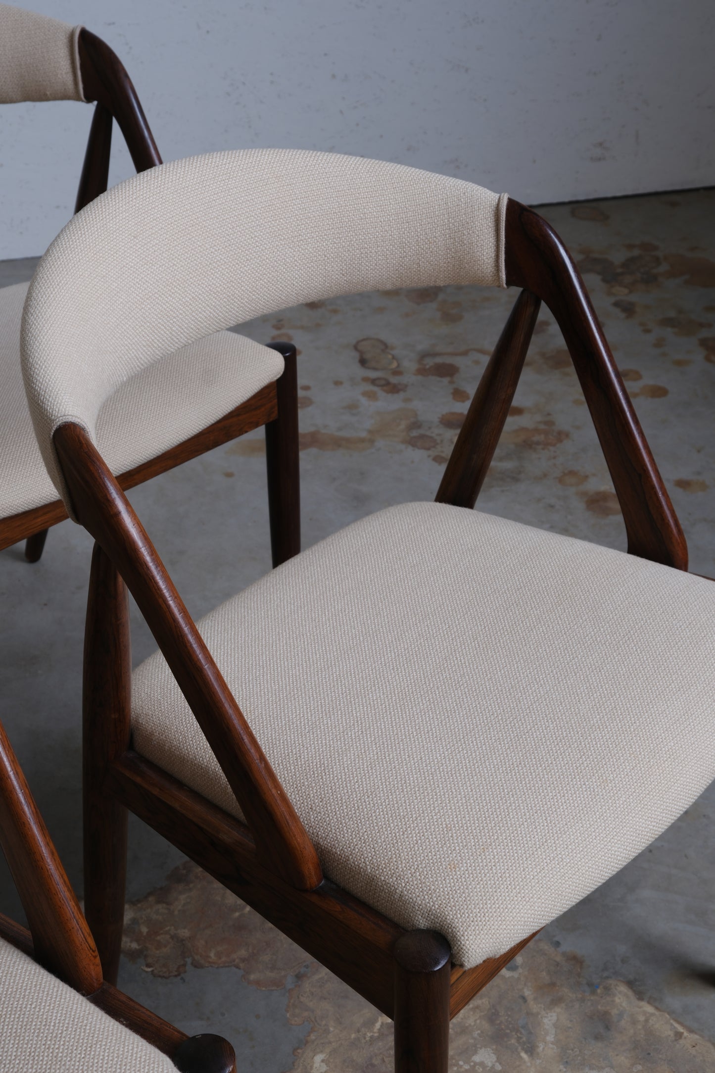 Kai Kristiansen model 31 chairs in rosewood (set of 6)