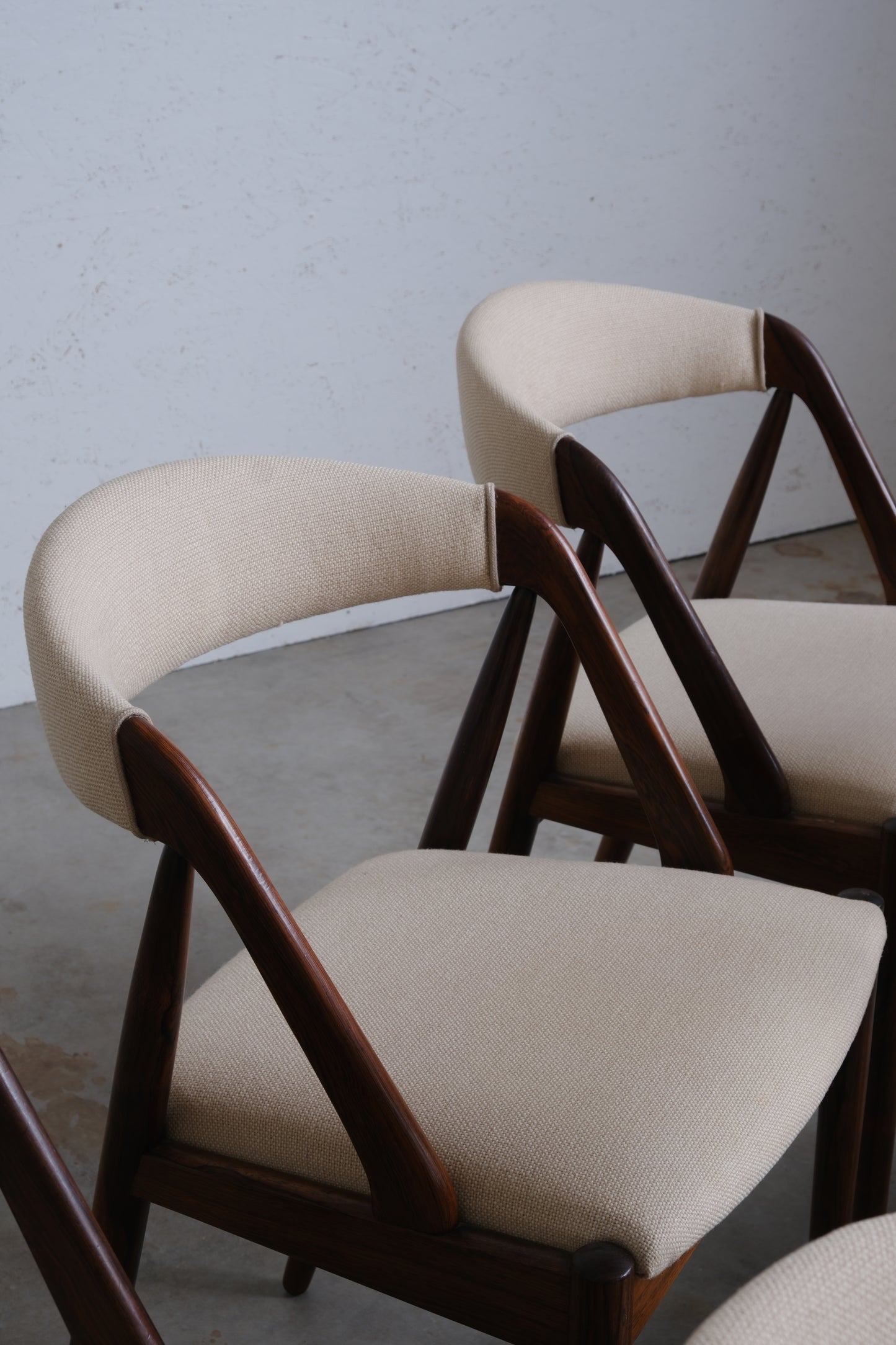 Kai Kristiansen model 31 chairs in rosewood (set of 6)