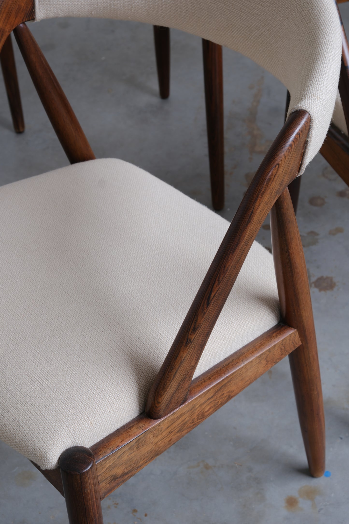 Kai Kristiansen model 31 chairs in rosewood (set of 6)