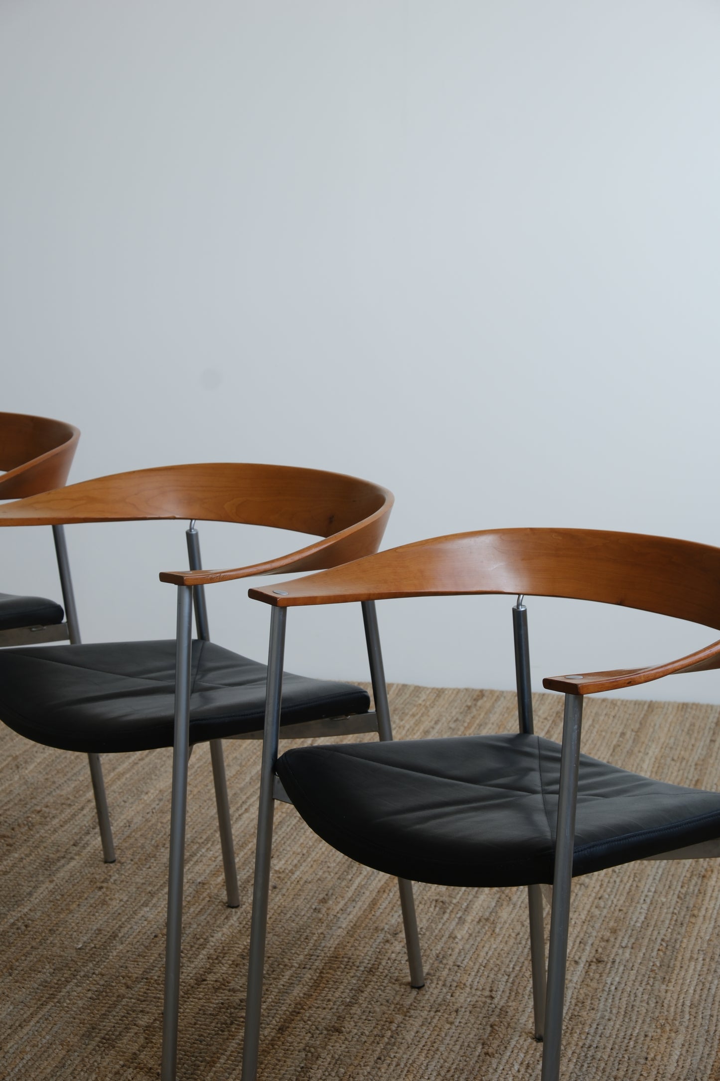 Johannes Foersom & Hjort-Lorentzen model 'Stuk' (set of 4)