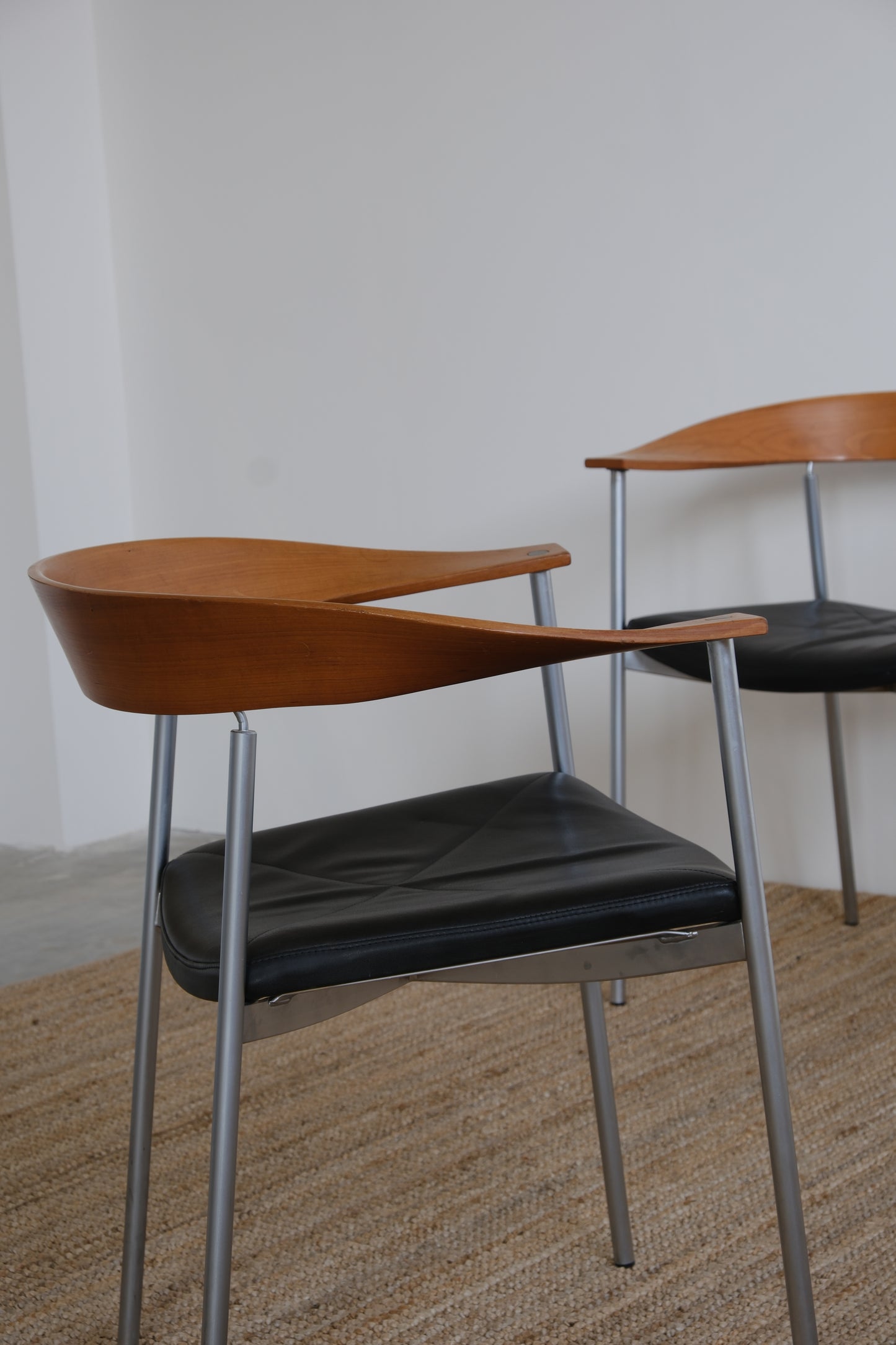 Johannes Foersom & Hjort-Lorentzen model 'Stuk' (set of 4)