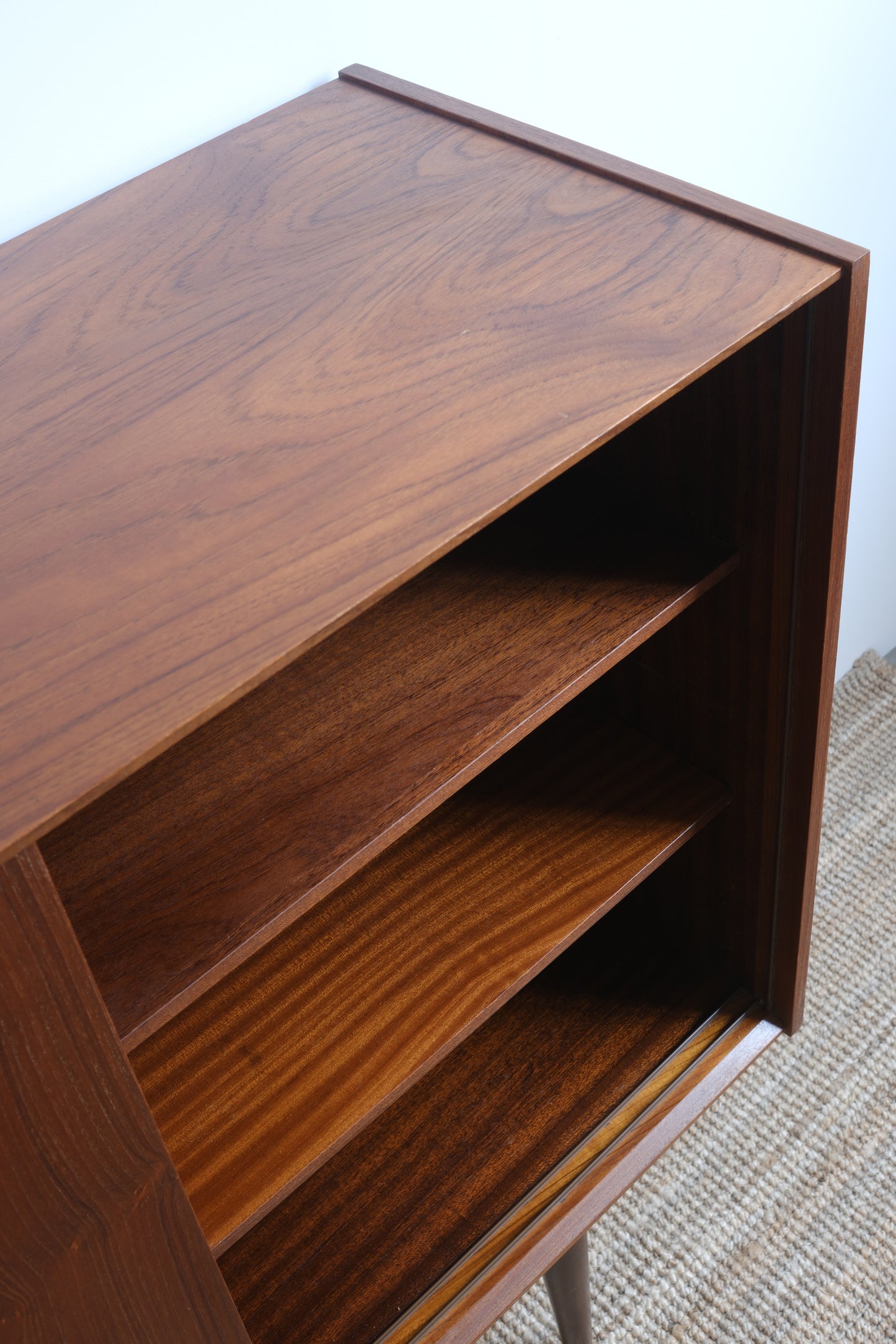 Danish teak highboard