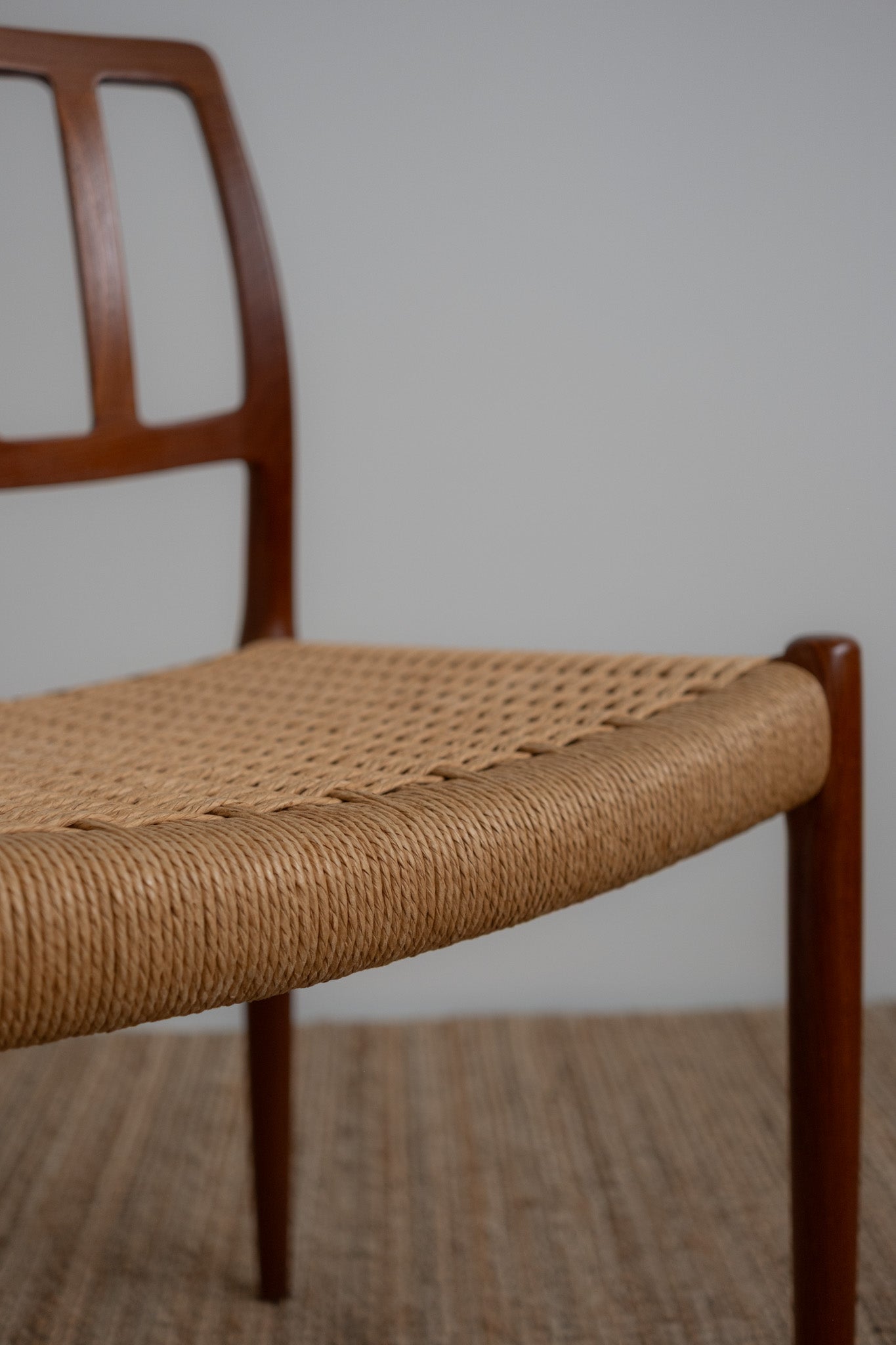 N.O. Moller model 83 teak chairs (set of 6)
