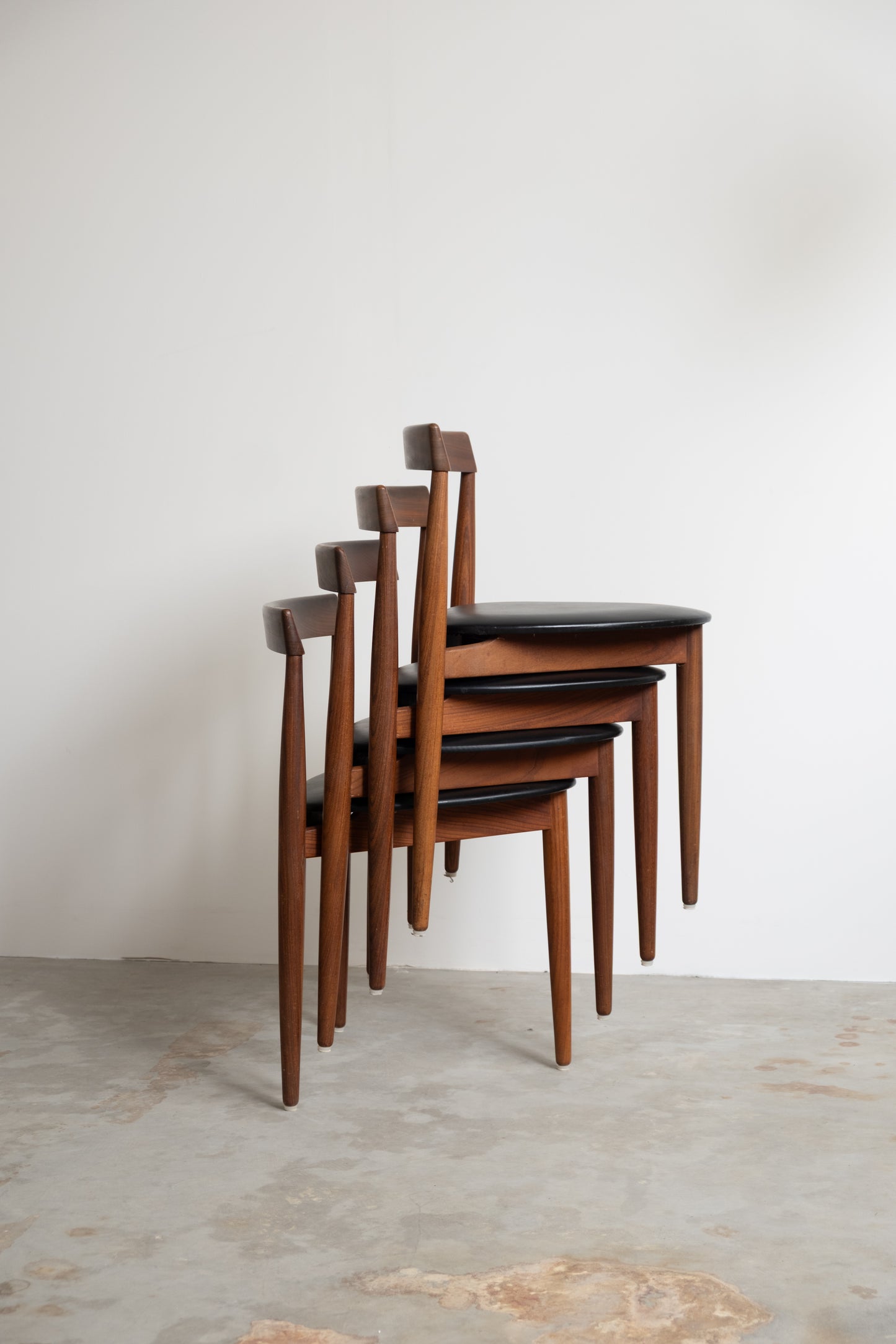 Hans Olsen 'Roundette' chairs for Frem Røjle (set of 4)