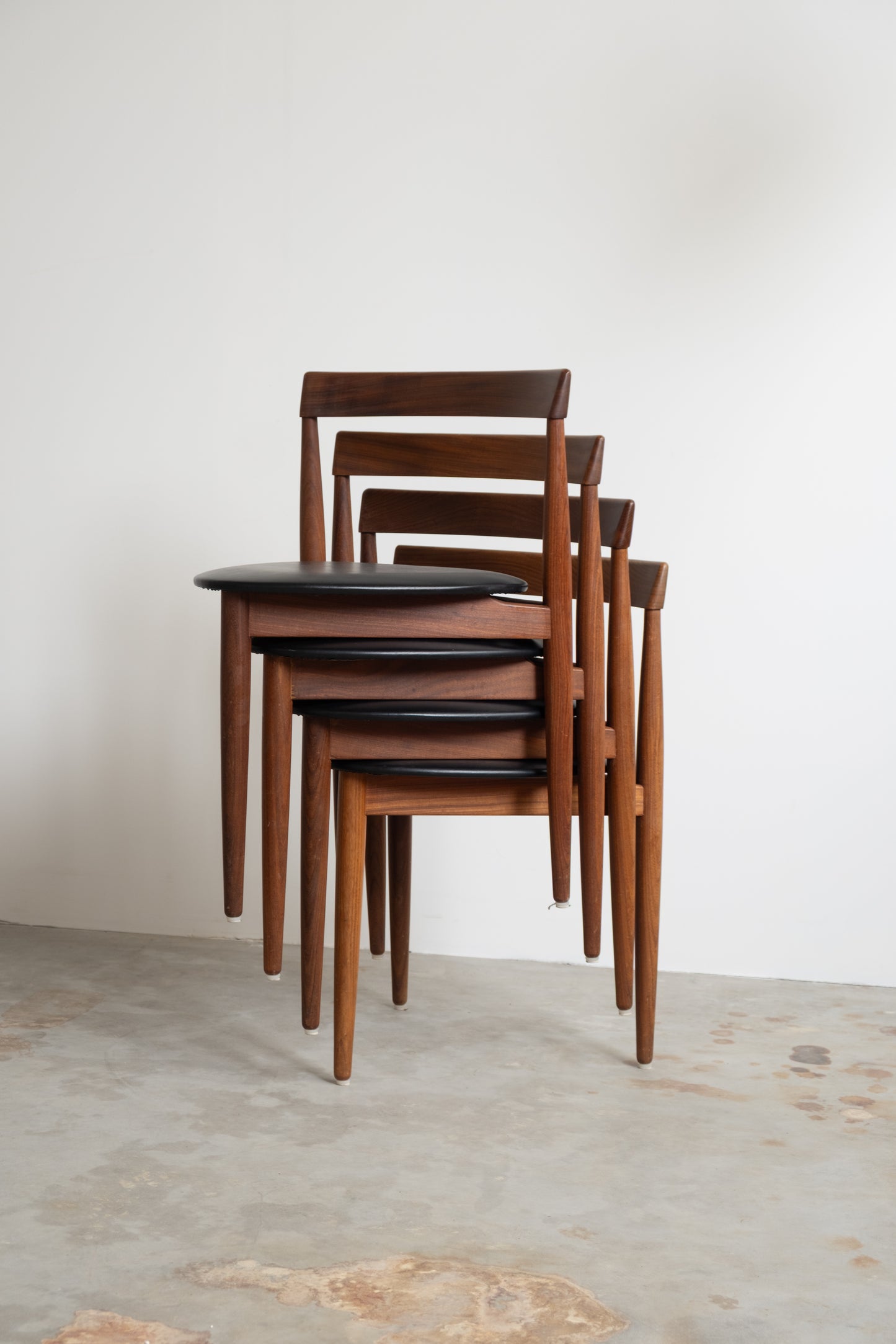 Hans Olsen 'Roundette' chairs for Frem Røjle (set of 4)