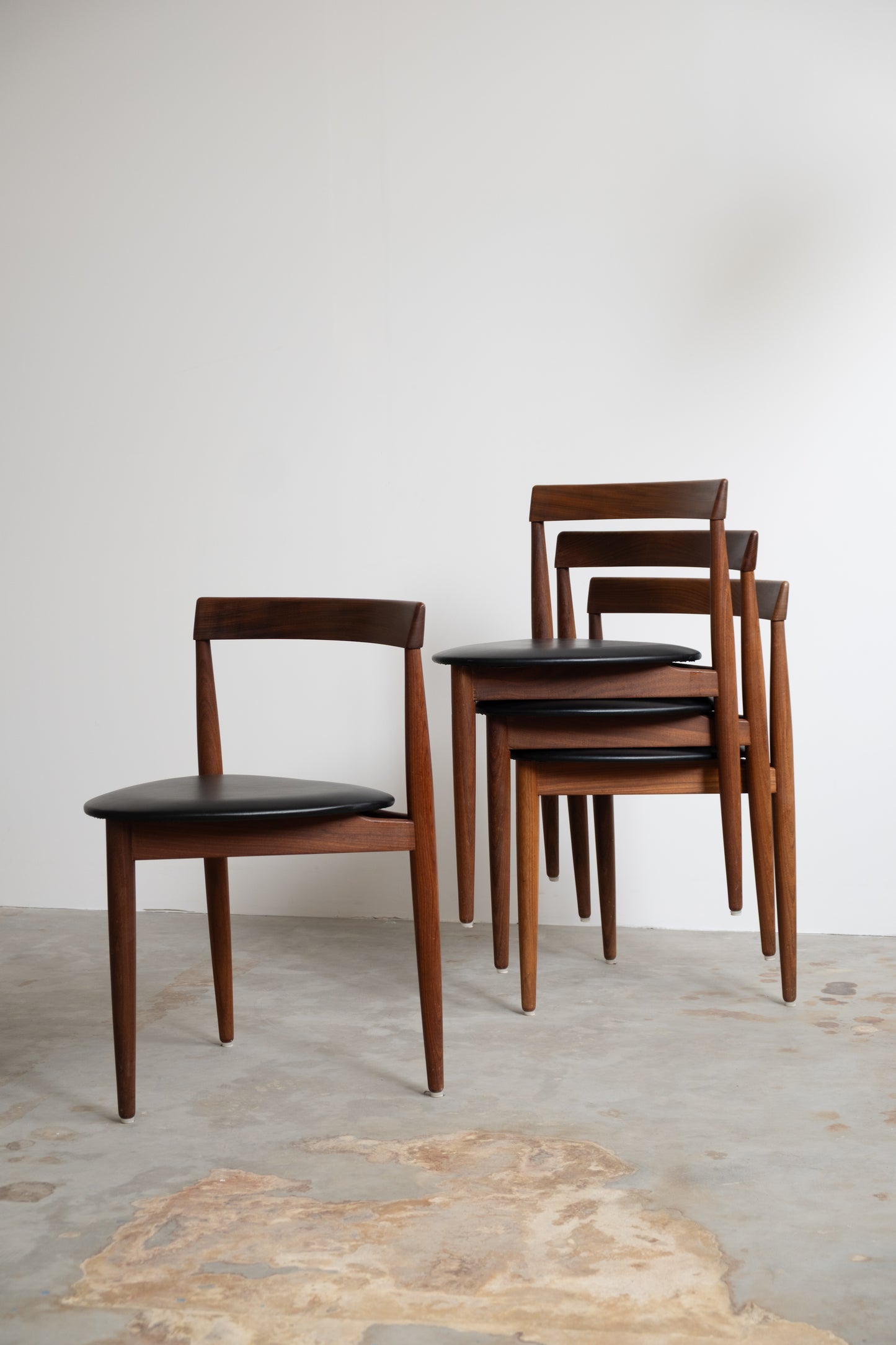 Hans Olsen 'Roundette' chairs for Frem Røjle (set of 4)