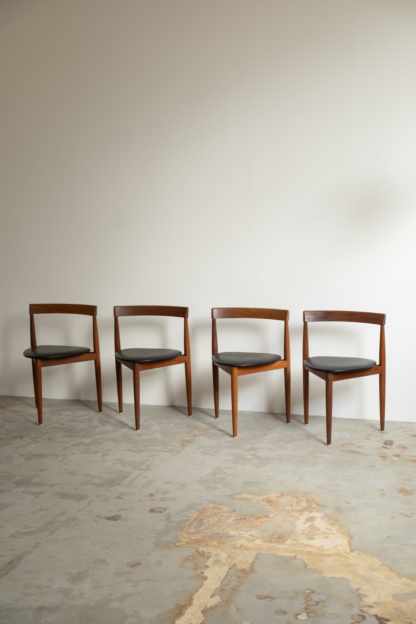 Hans Olsen 'Roundette' chairs for Frem Røjle (set of 4)