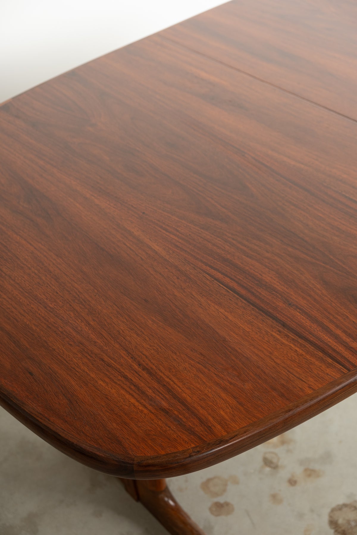 Skovby rosewood dining table with two extensions