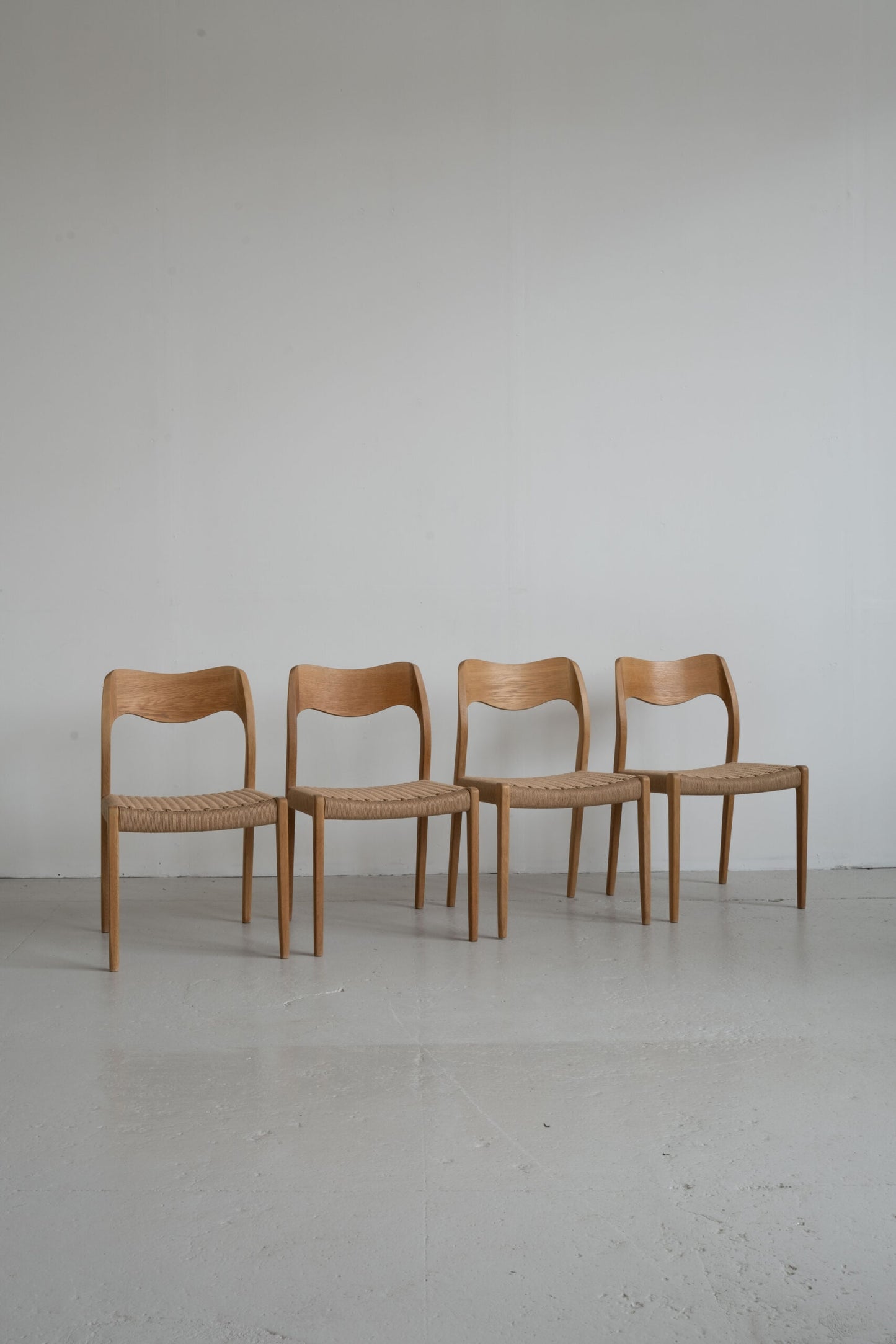 *RESERVED* JL Møller Dining Chairs Model 71