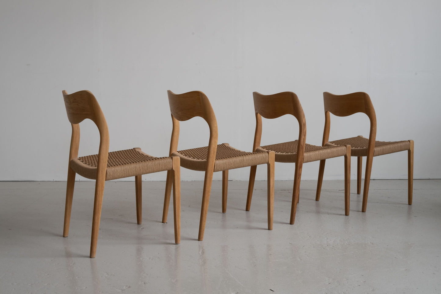 *RESERVED* JL Møller Dining Chairs Model 71