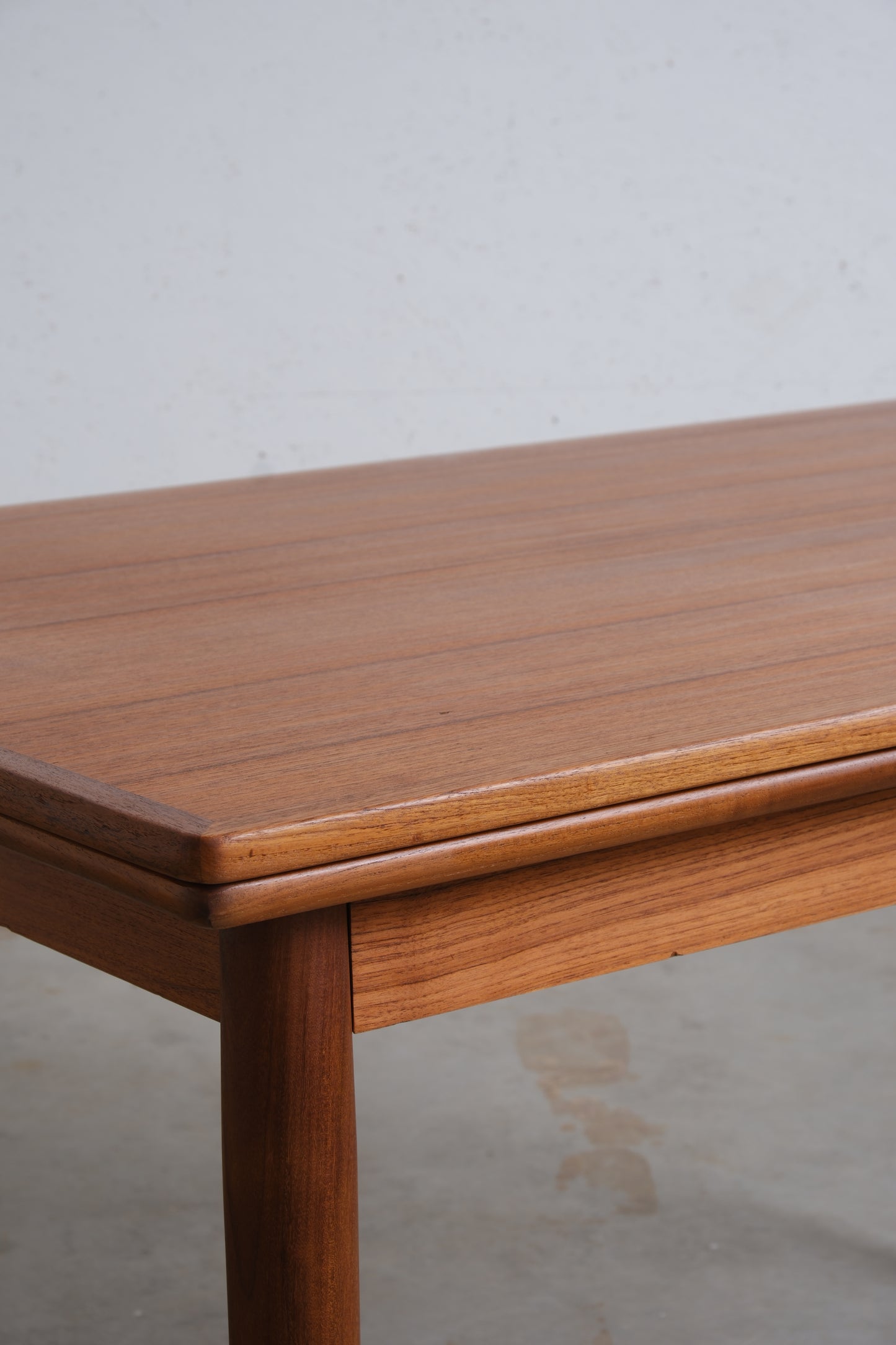 Danish teak table with dutch extensions