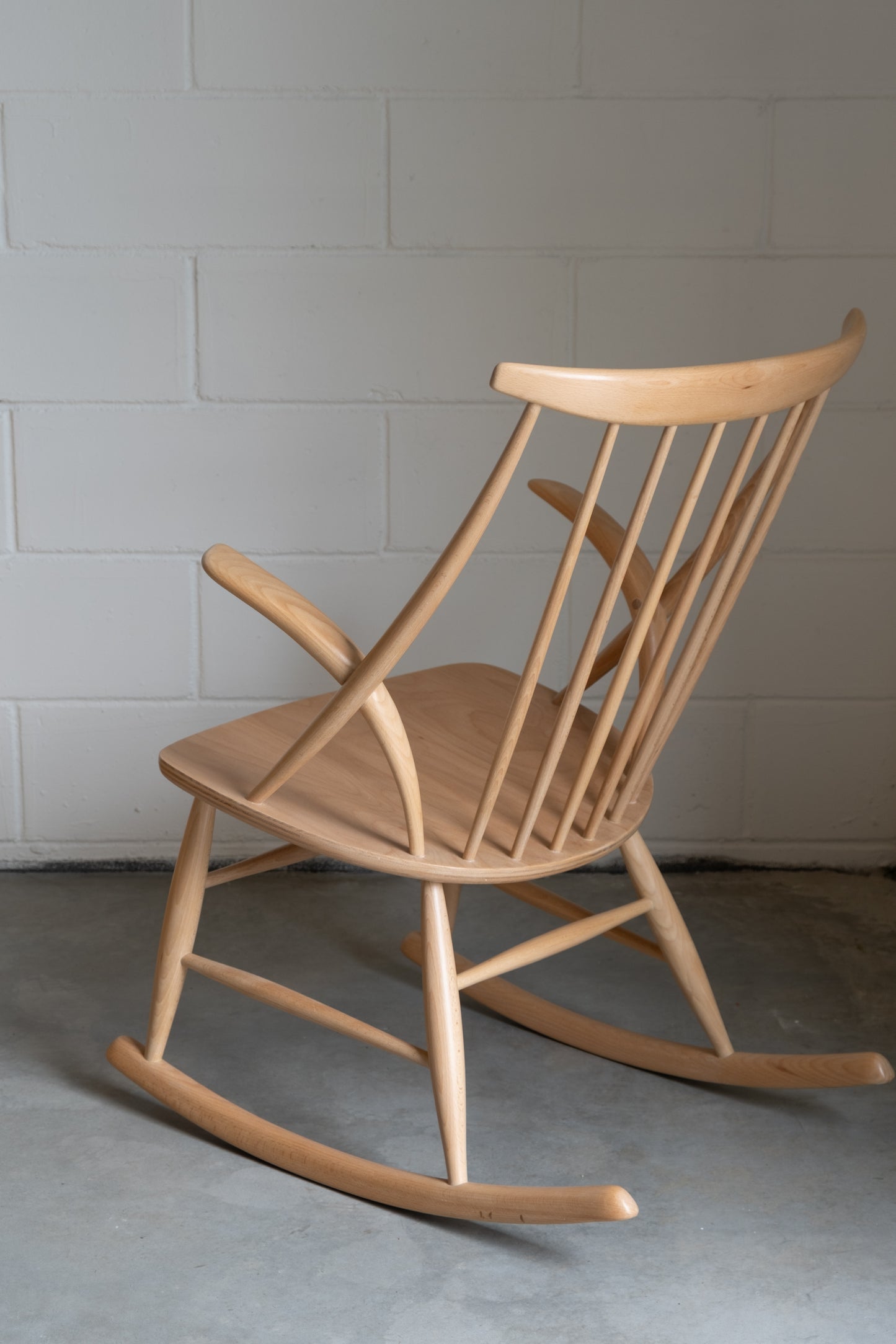 Illum Wikkelso IW3 rocking chair 1958 Denmark