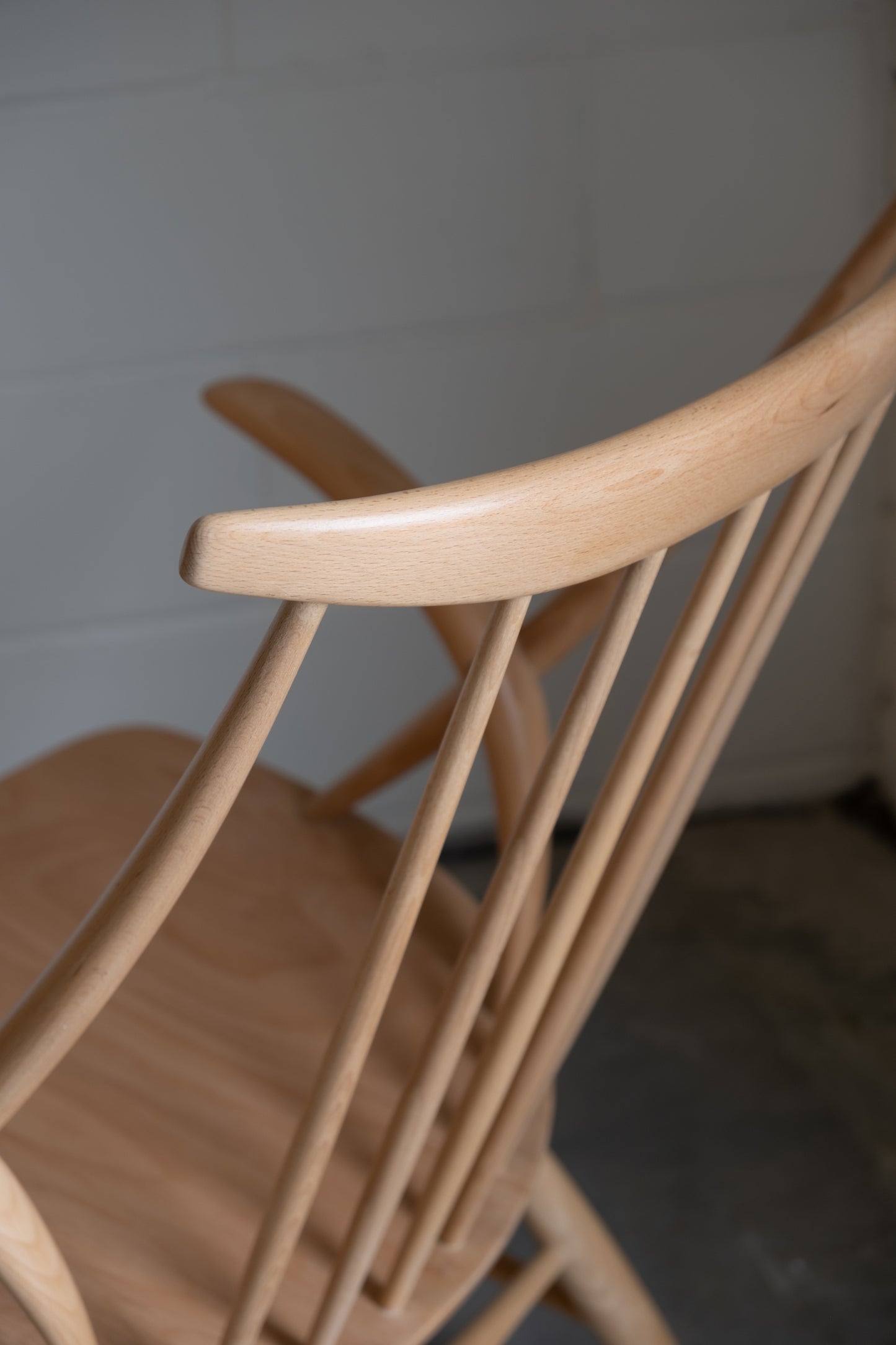 Illum Wikkelso IW3 rocking chair 1958 Denmark