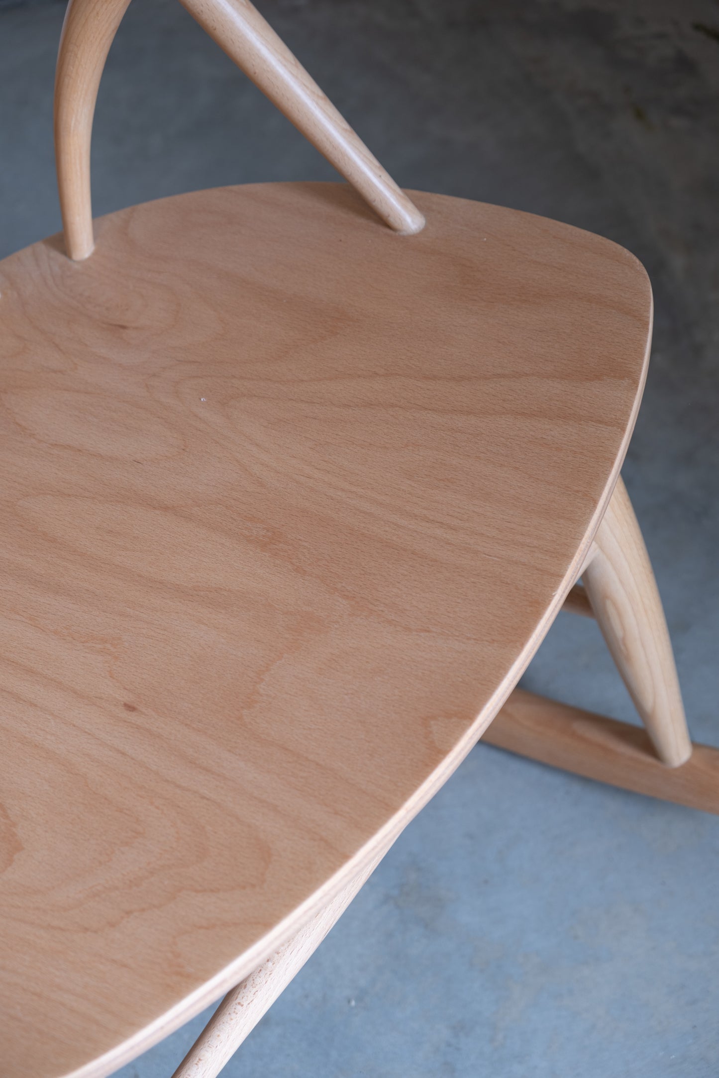 Illum Wikkelso IW3 rocking chair 1958 Denmark