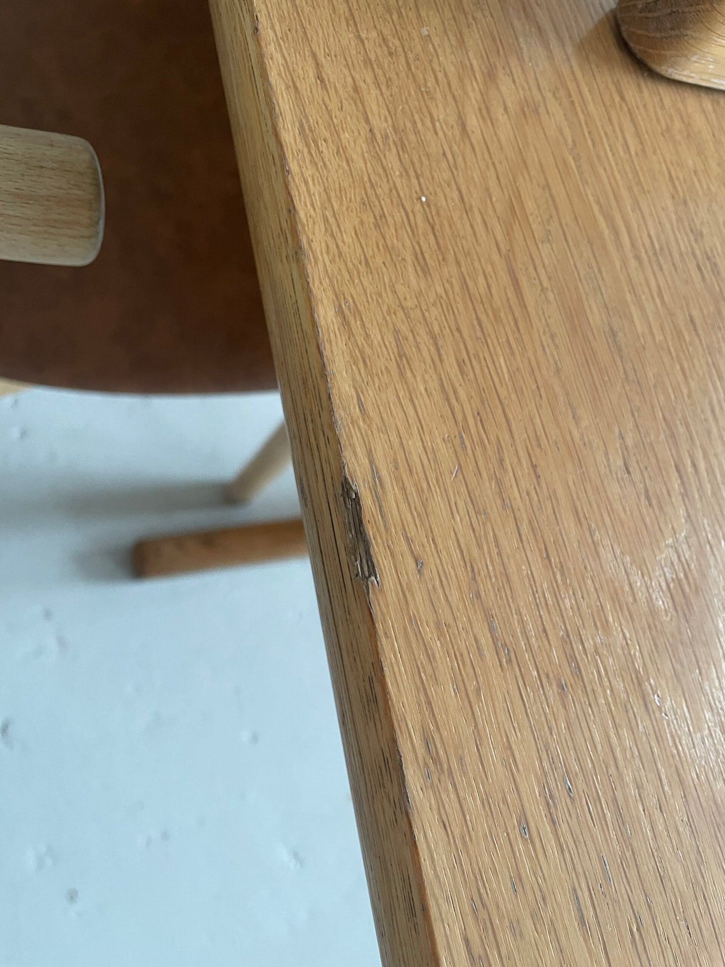 FDB Oak Shaker Dining Table C18 Børge Mogensen (unrestored)