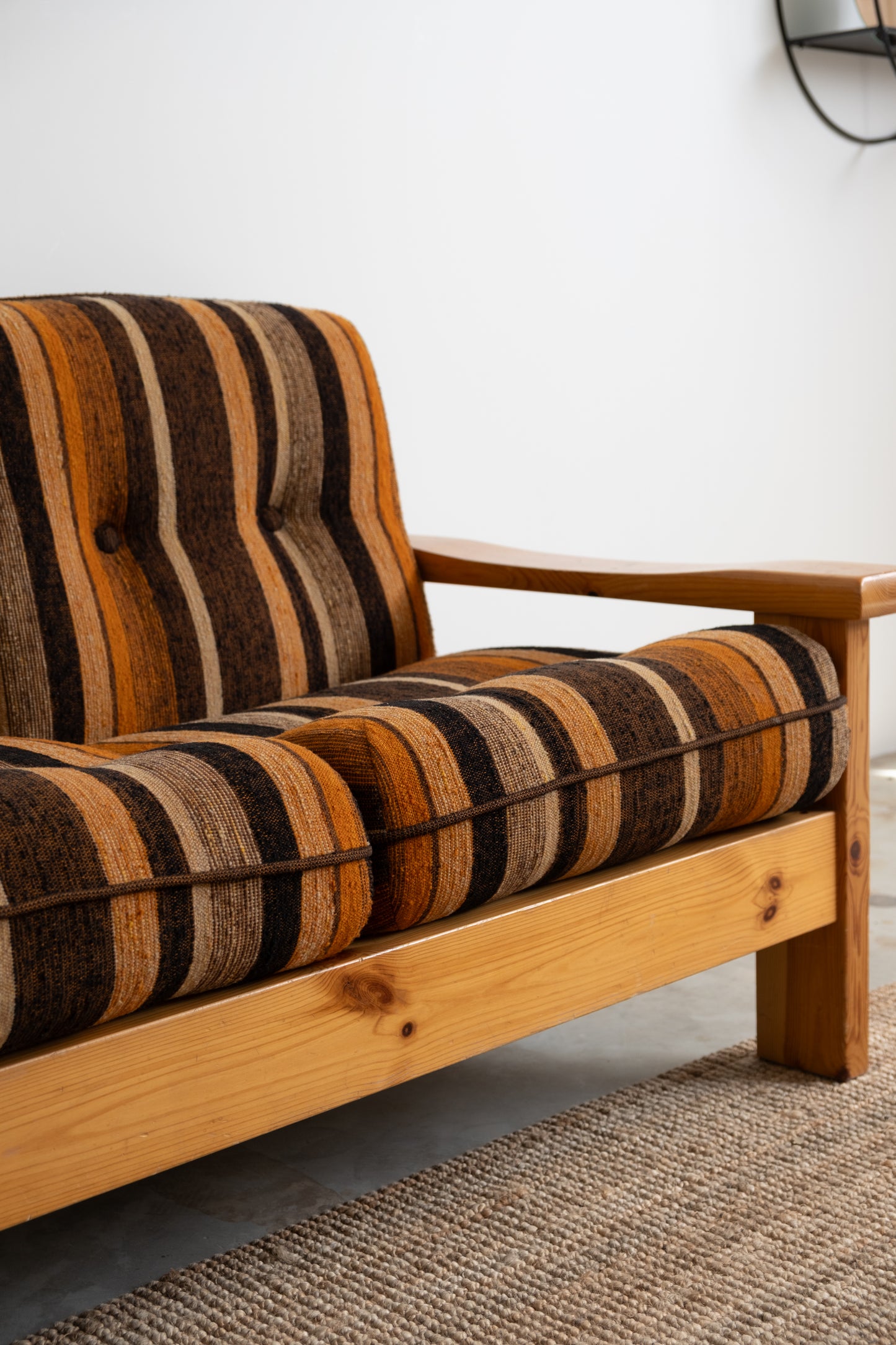 Pine sofa, 1970s Denmark