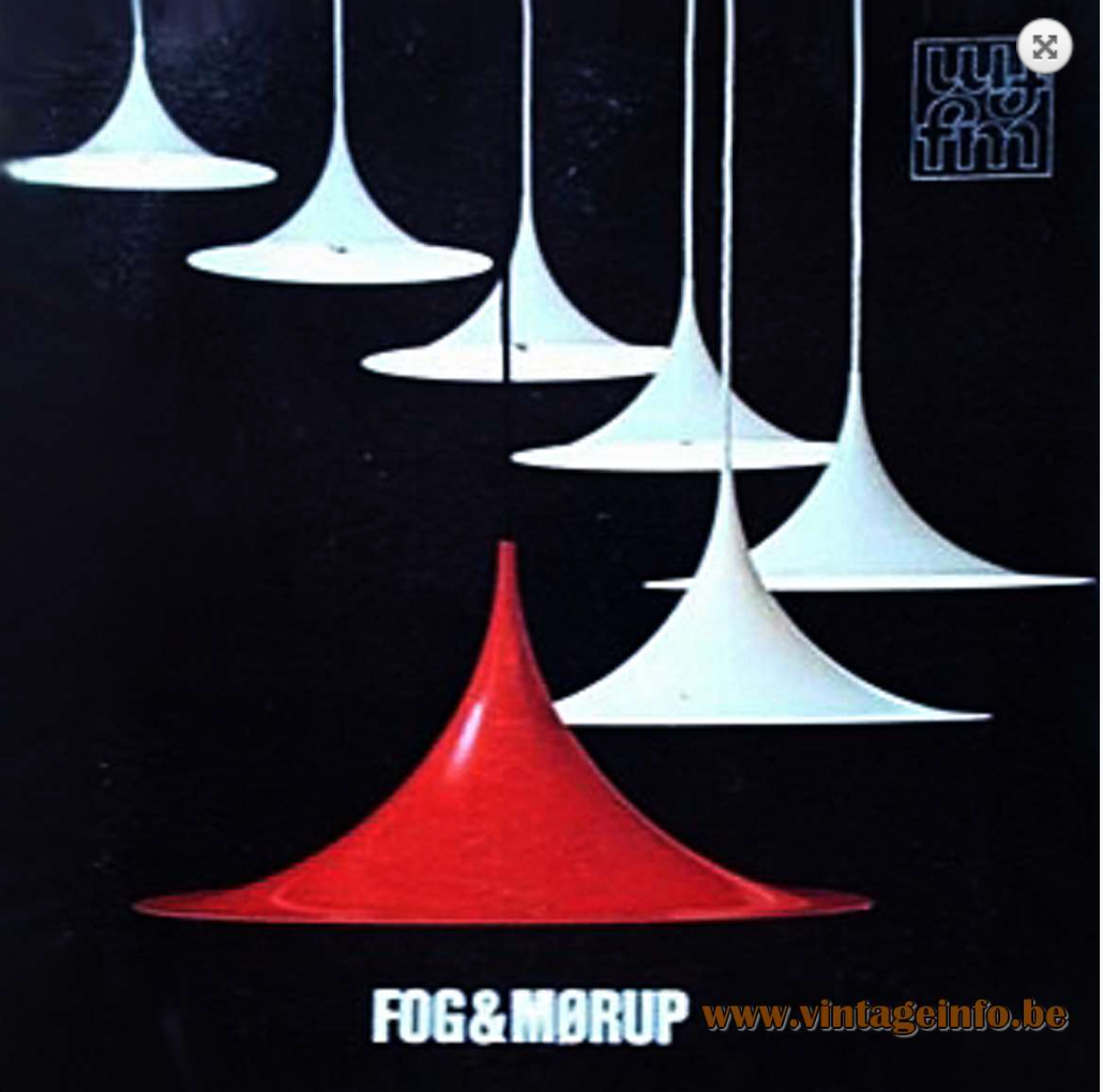 SEMI pendant – Thorsten Thorup & Claus Bonderup – Fog & Morup 1960s