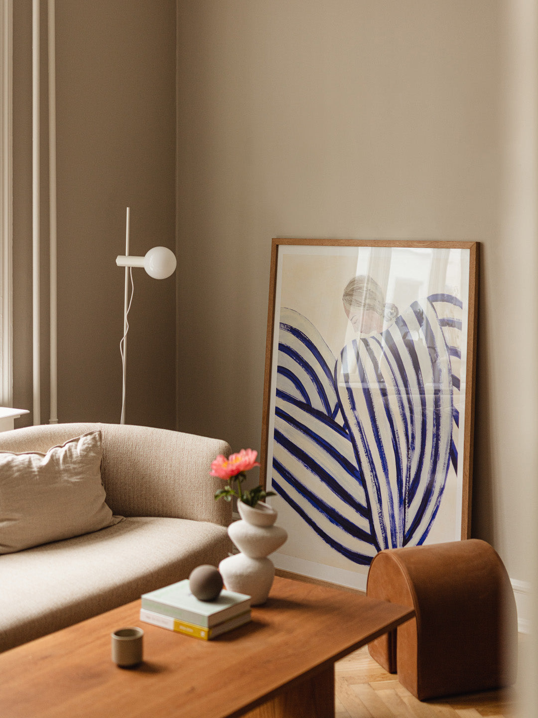 Blue stripe At Concorde by Sofia Lind