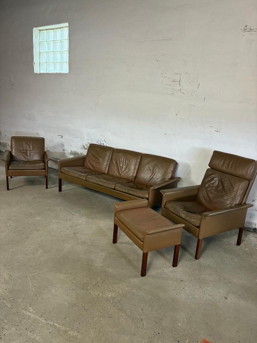 Low back chair by Hans Olsen