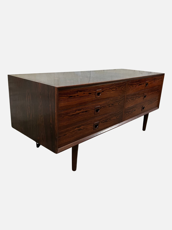 Low Rosewood sideboard by Brauer 135x57x50