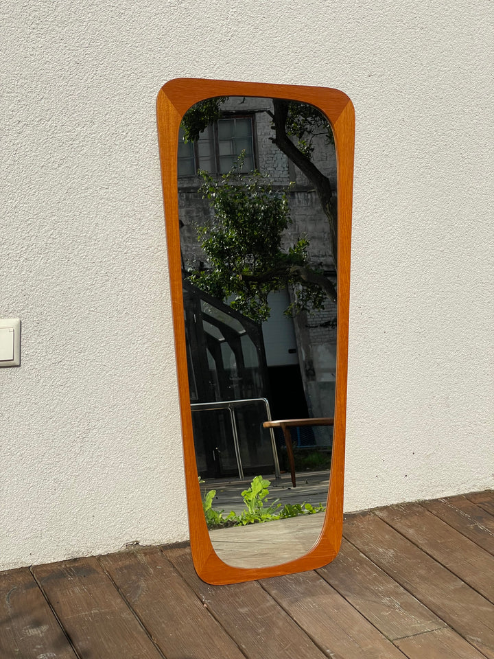 Danish teak mirror