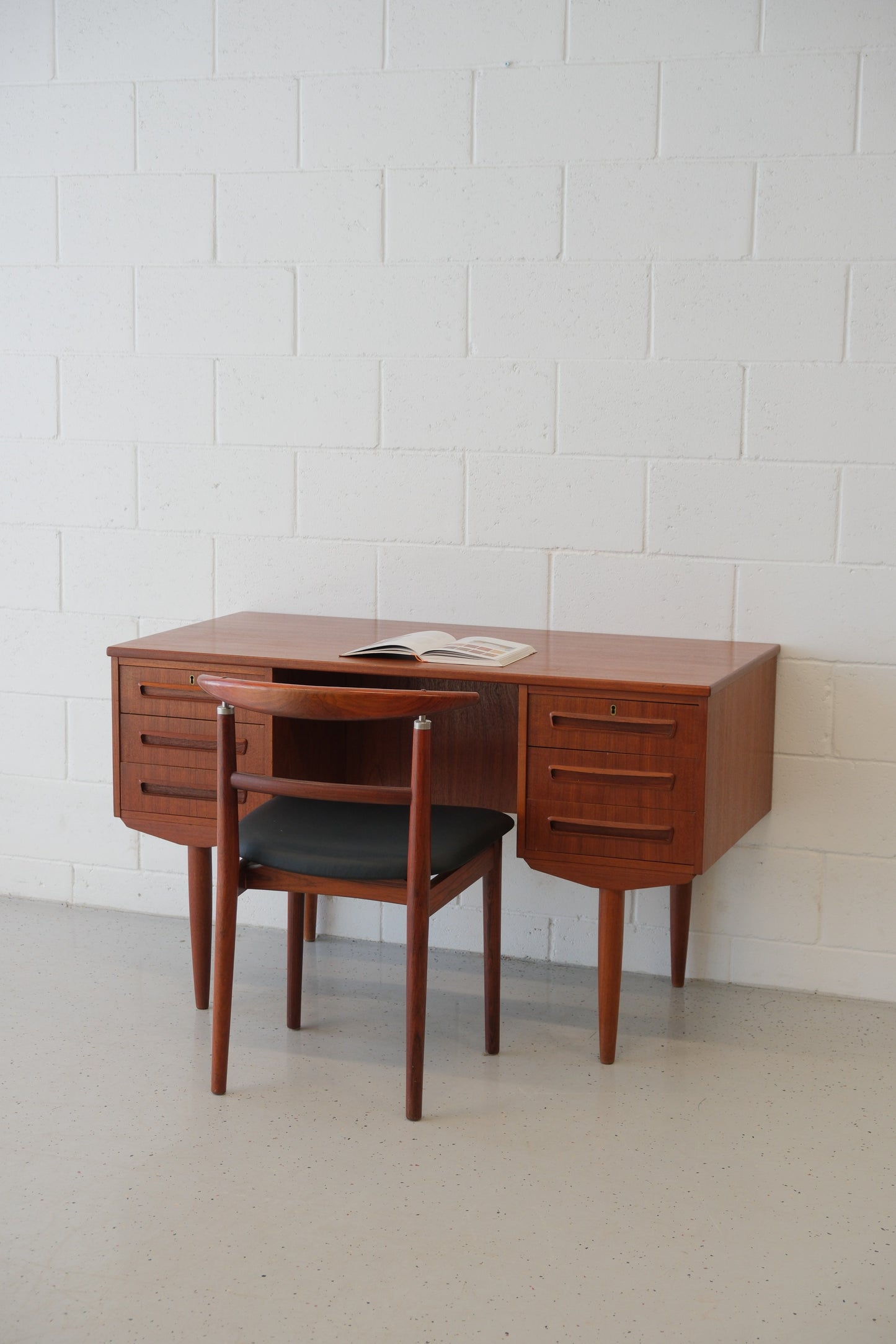 Teak desk, Svenstrup, Denmark 1960
