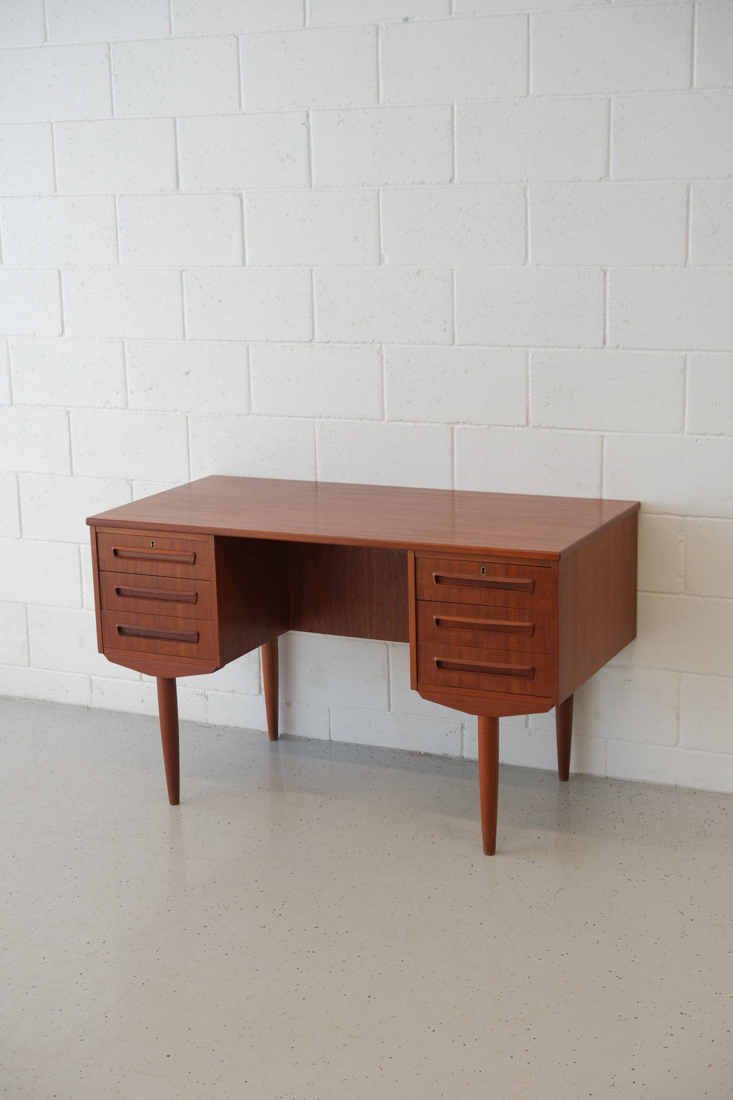 Teak desk, Svenstrup, Denmark 1960