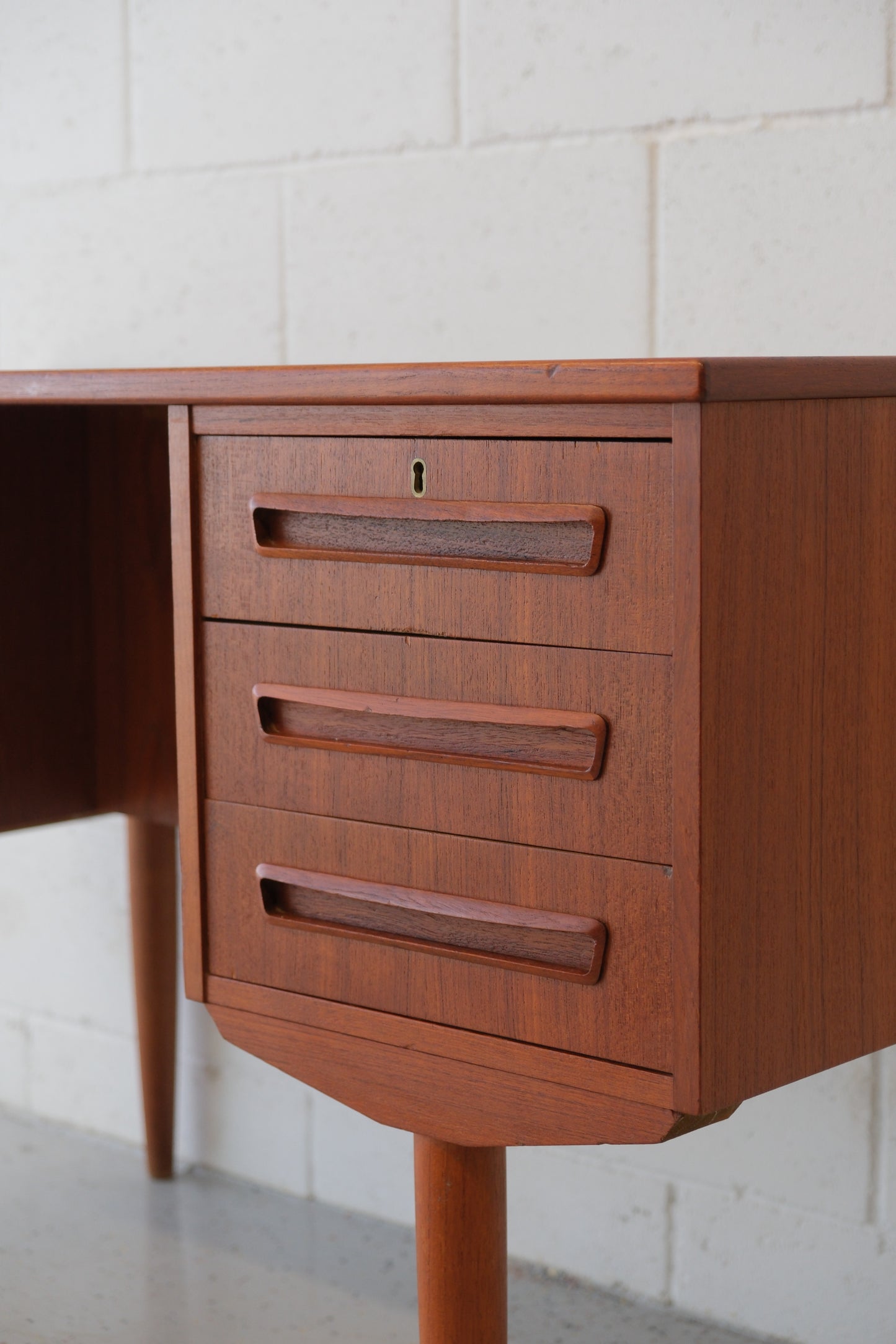 Teak desk, Svenstrup, Denmark 1960